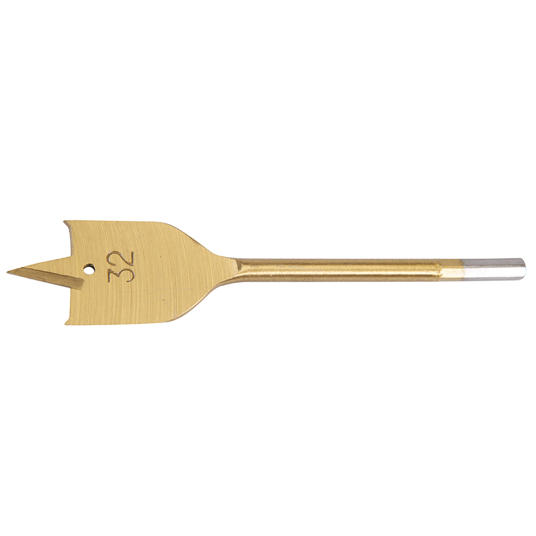 Flat Spade 32mm Titanium-gold Wood Drill Bits Timber Boring Hole Cutter Borer