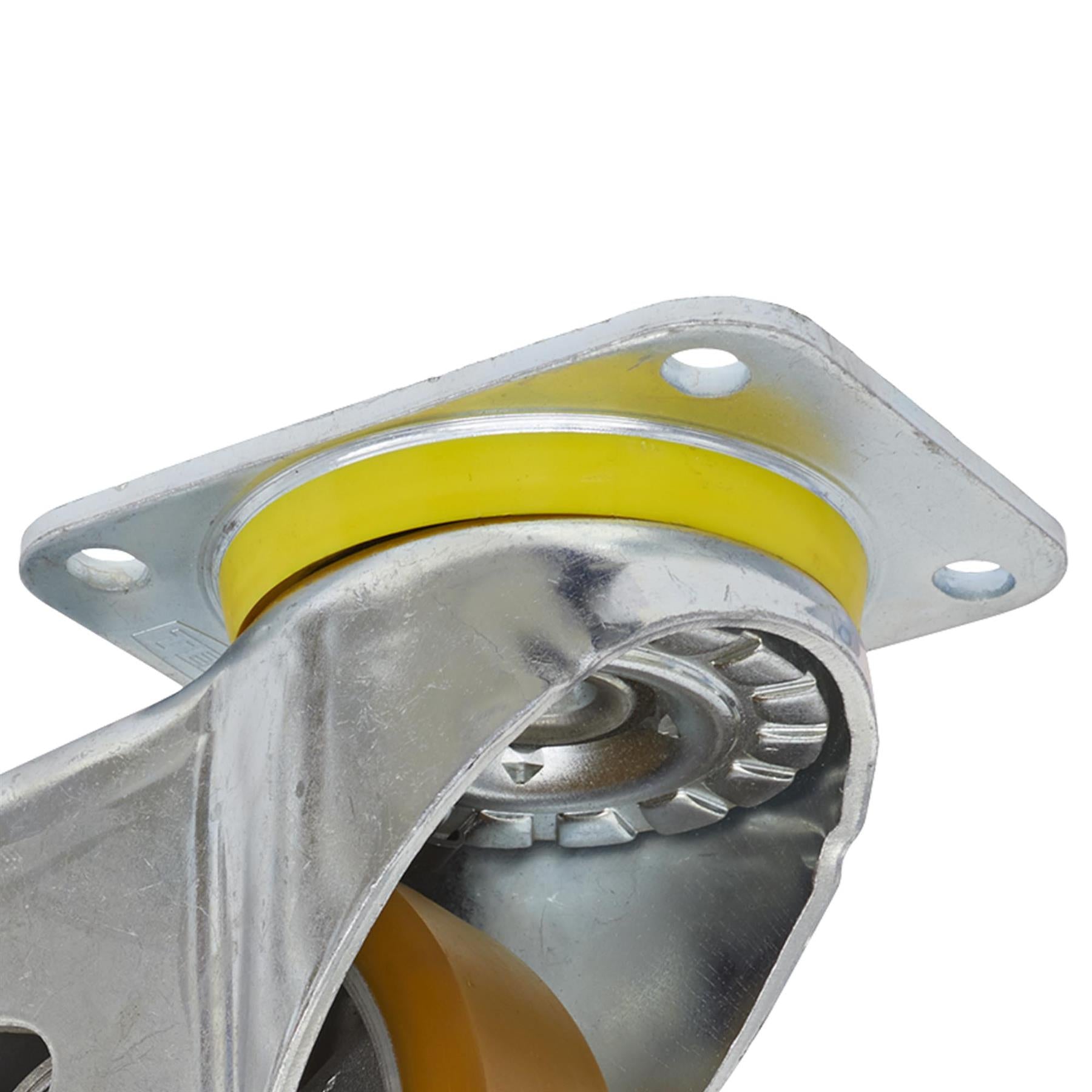 Sealey Castor Wheel Swivel Plate with Total Lock 125mm
