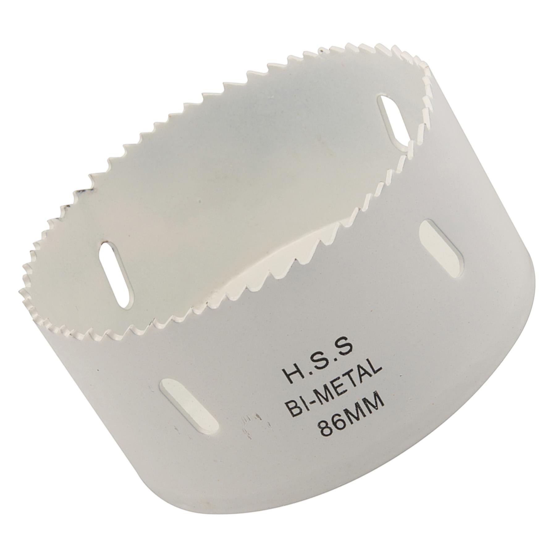 Heavy Duty Bi-Metal Holesaw 86mm Variable Pitch Steel Wood Metal Pvc Fast Clean