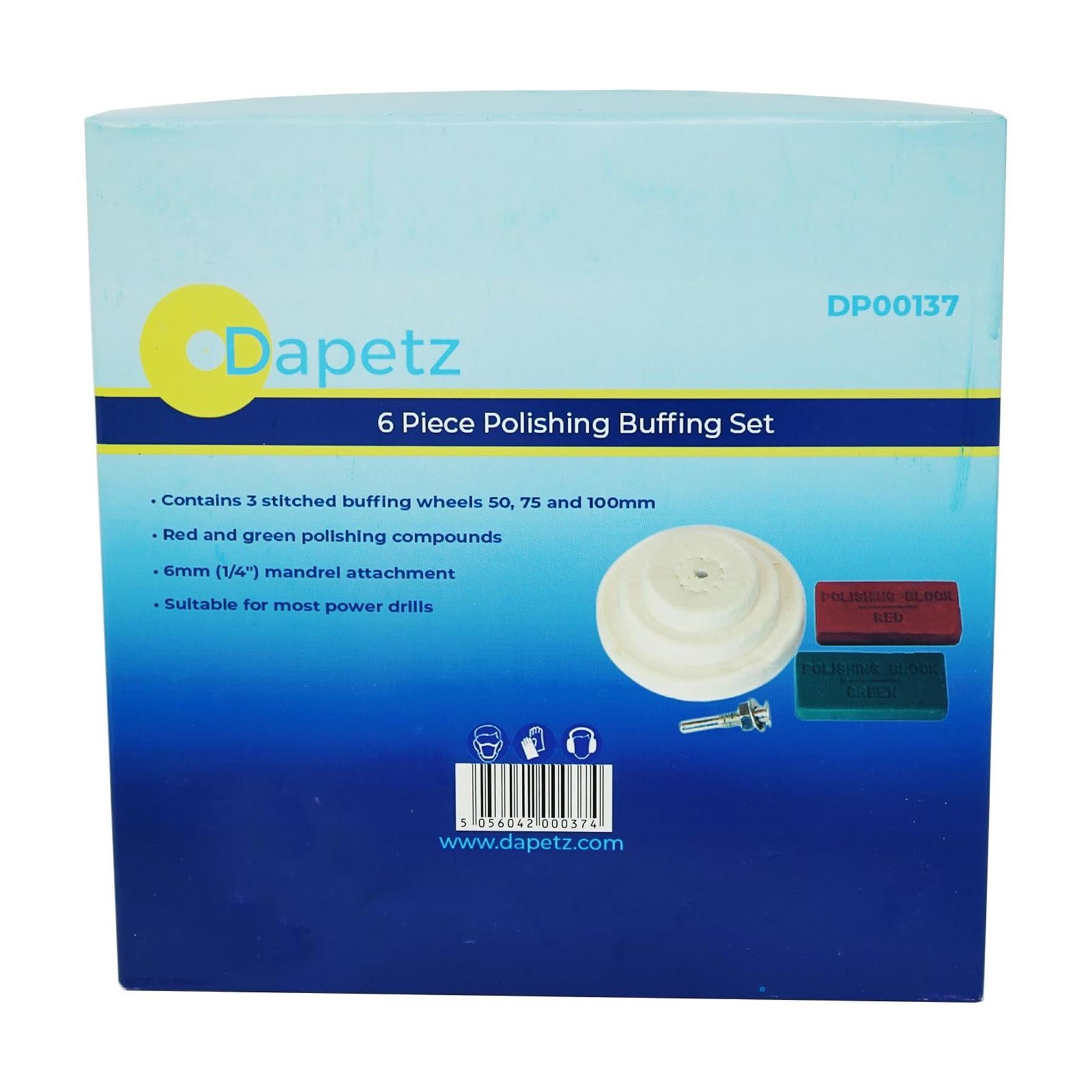 6 Piece Polishing Buffing Set