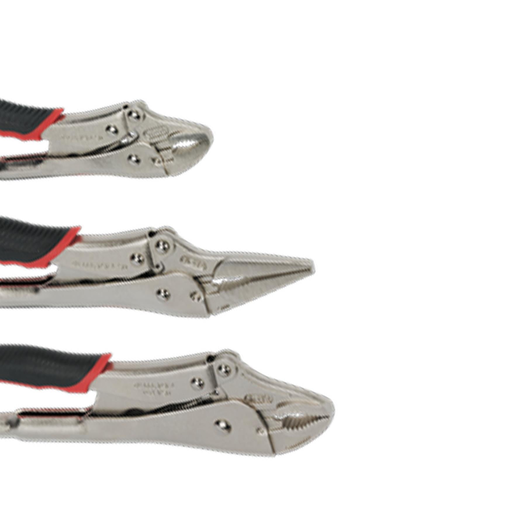 Sealey Locking Pliers Set 3pc Quick Release