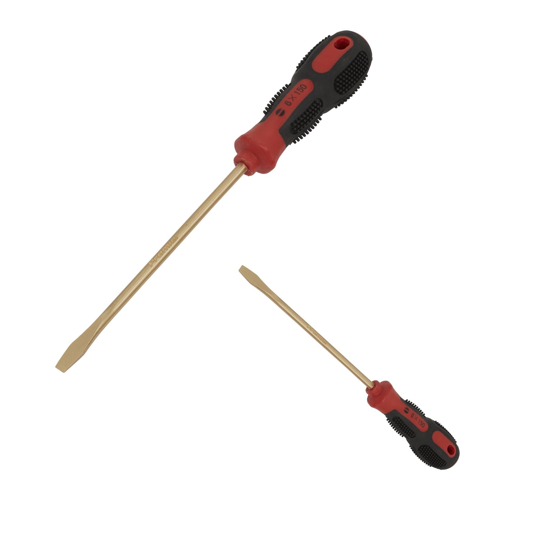 Sealey Screwdriver Slotted 6 x 150mm - Non-Sparking