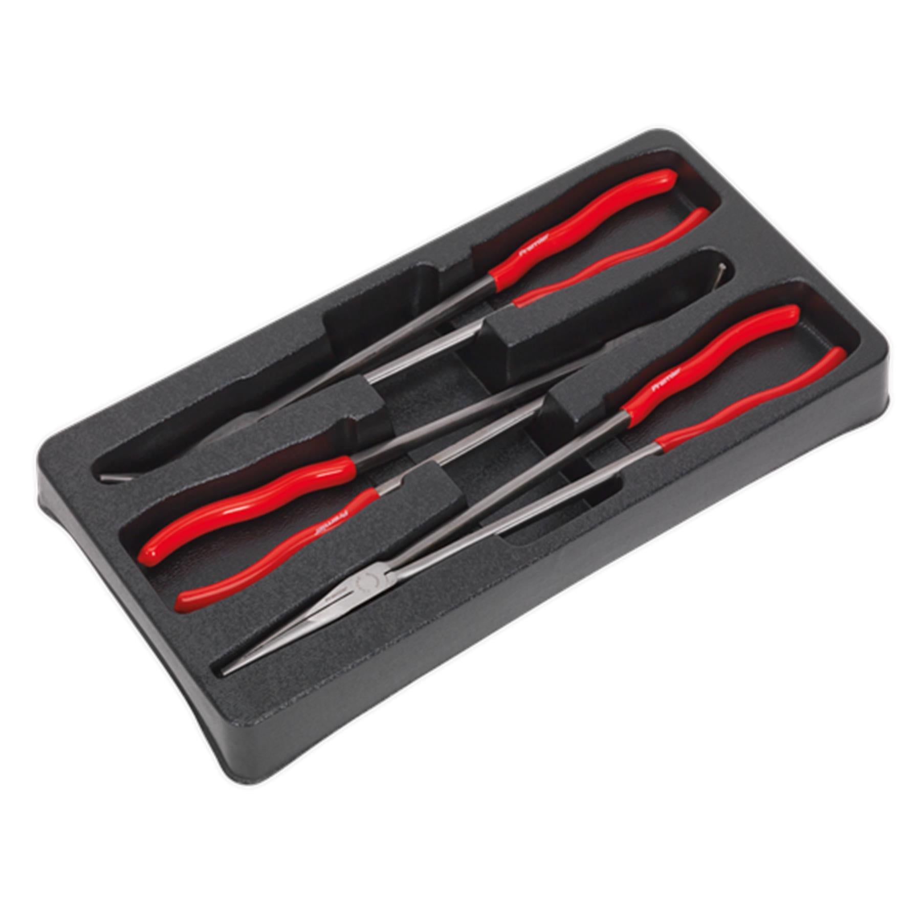 Sealey Needle Nose Pliers Set 3pc Extra-Long 400mm