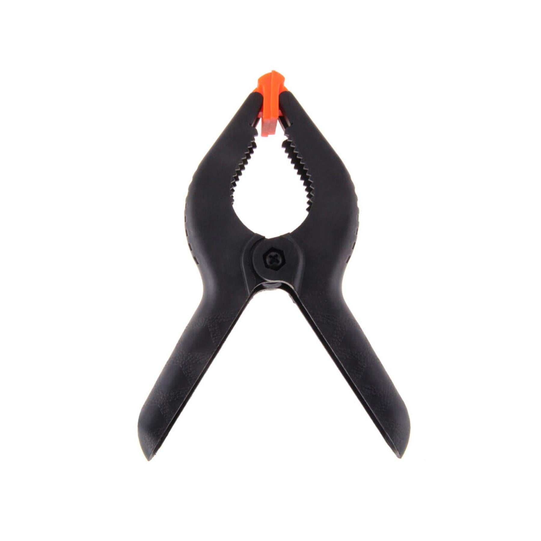 6 x 6" Strong Plastic Spring Clamps Market Stall Clips Nylon Large Tarpaulin