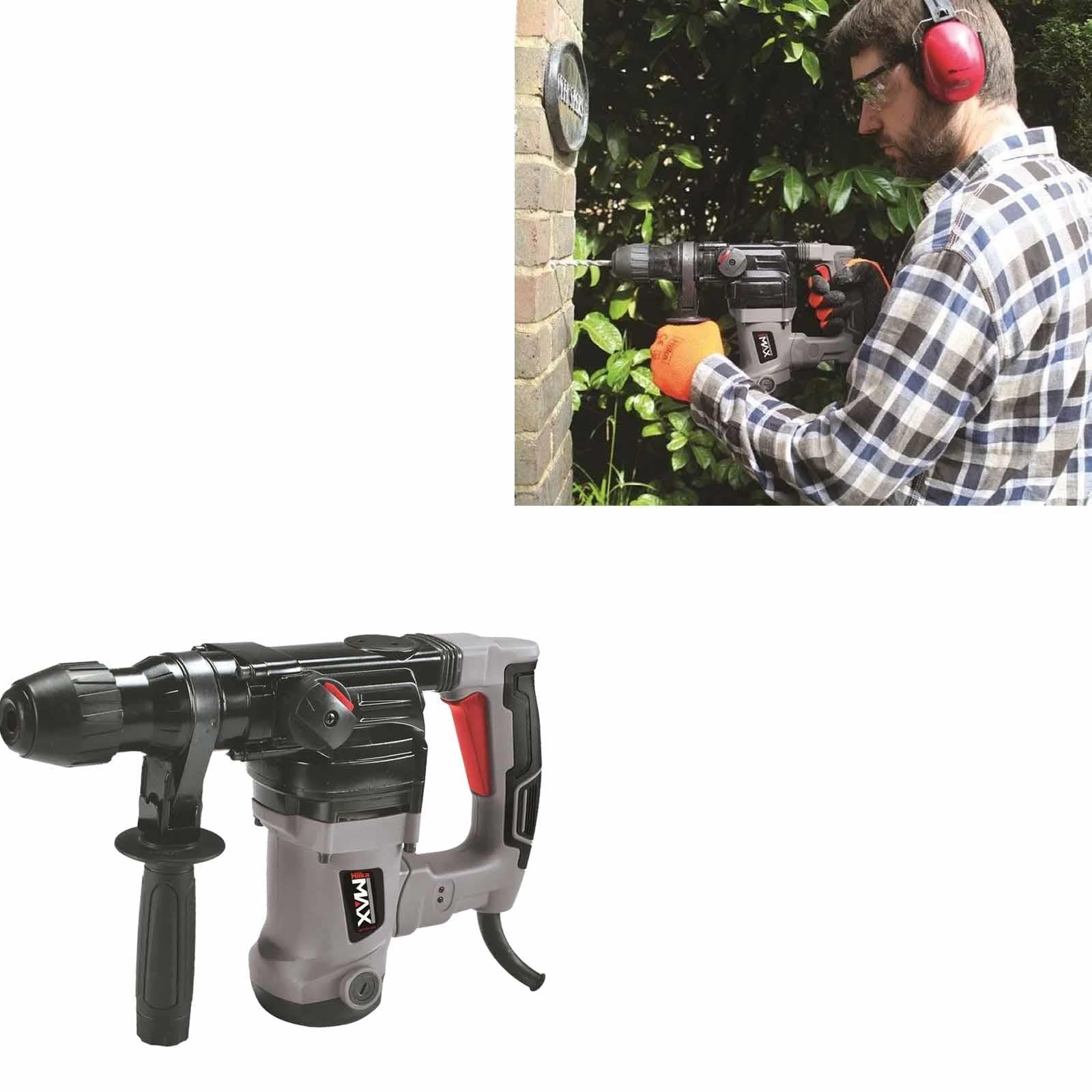 1250W SDS Plus Rotary Hammer Drill 2 Function Mode 230V