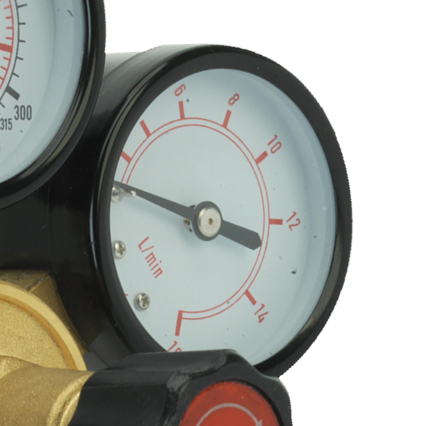 Sealey MIG Gas Regulator 2 Gauge Industrial