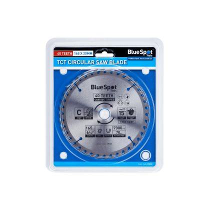 Blue Spot 165mm x 20mm Circular Saw Blade (40 Teeth)