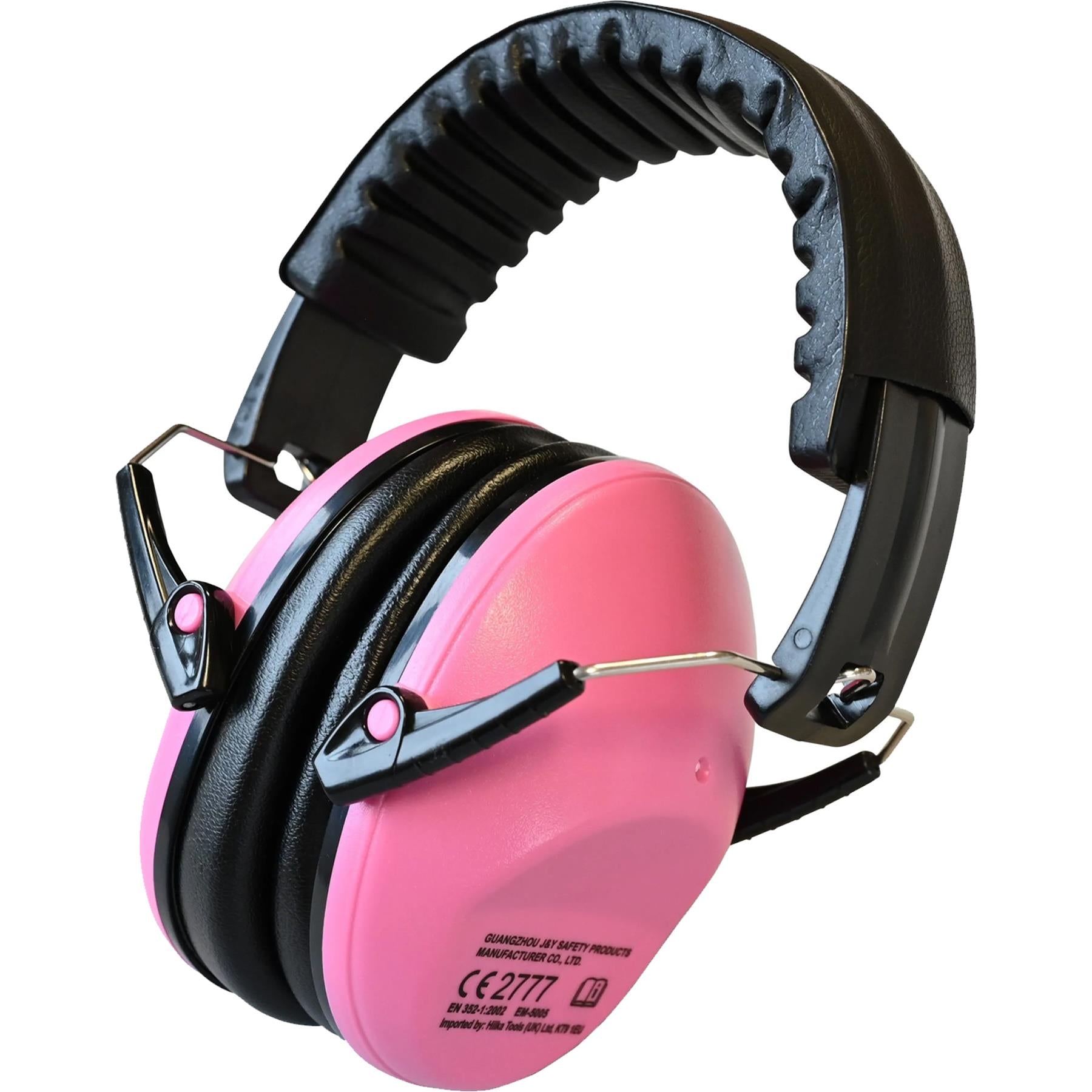 Junior Children's Ear Defenders Noise Reduction Lightweight Ear Muffs SNR27 Pink