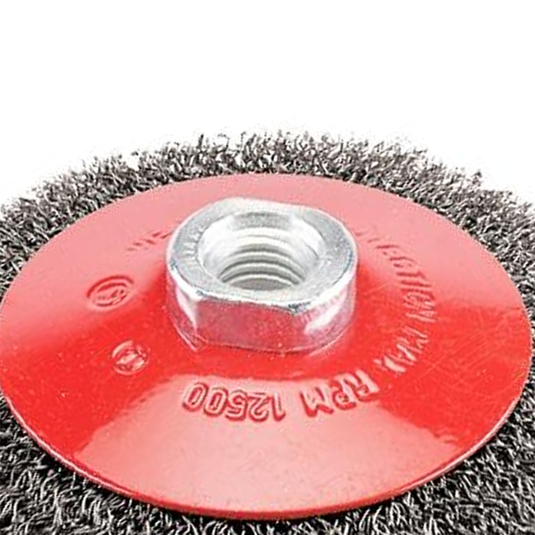 115mm Rotary Steel Wire Brush Crimp Bevel Wheel Cup Angle Grinder M14 DIY