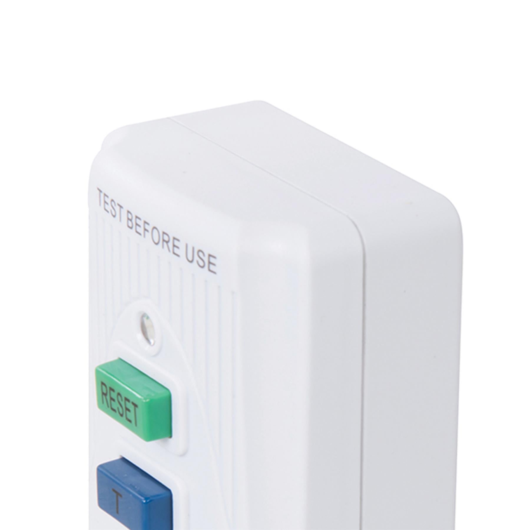 Plug-In Active Rcd 13A Uk 250V~ 50Hz Prevents Electric Shock From Faulty Devices