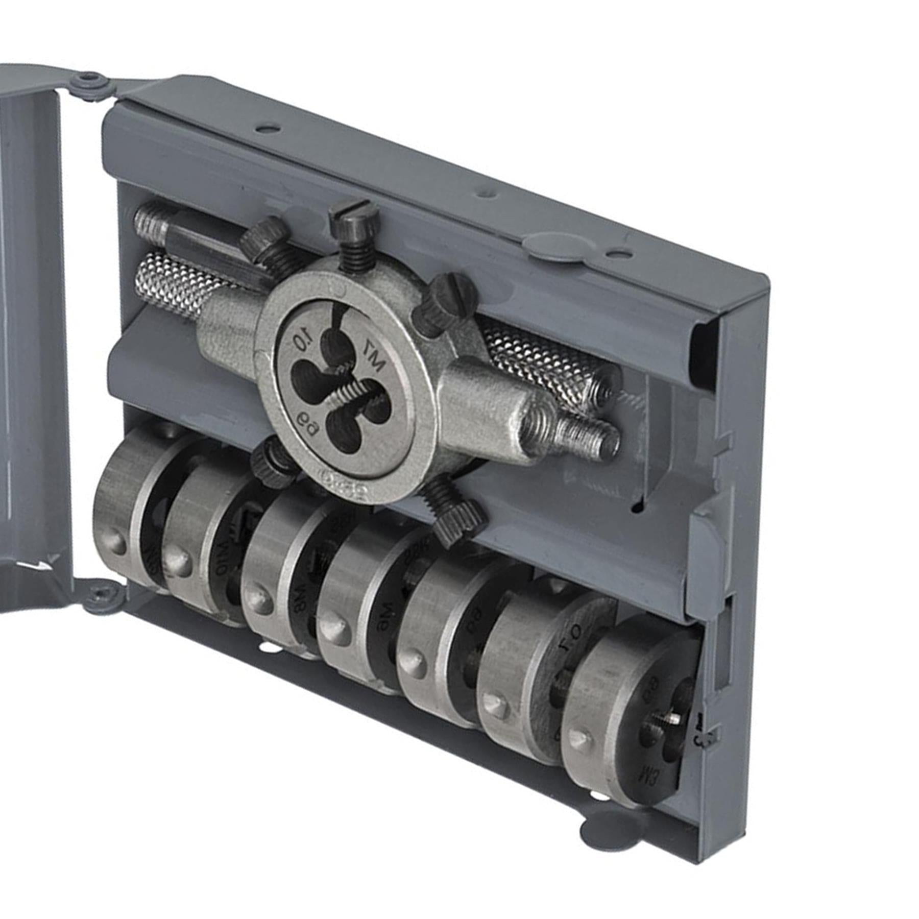 Sealey Tools AK3009 9 Piece Split Die Set M3 - M12 (Threading)