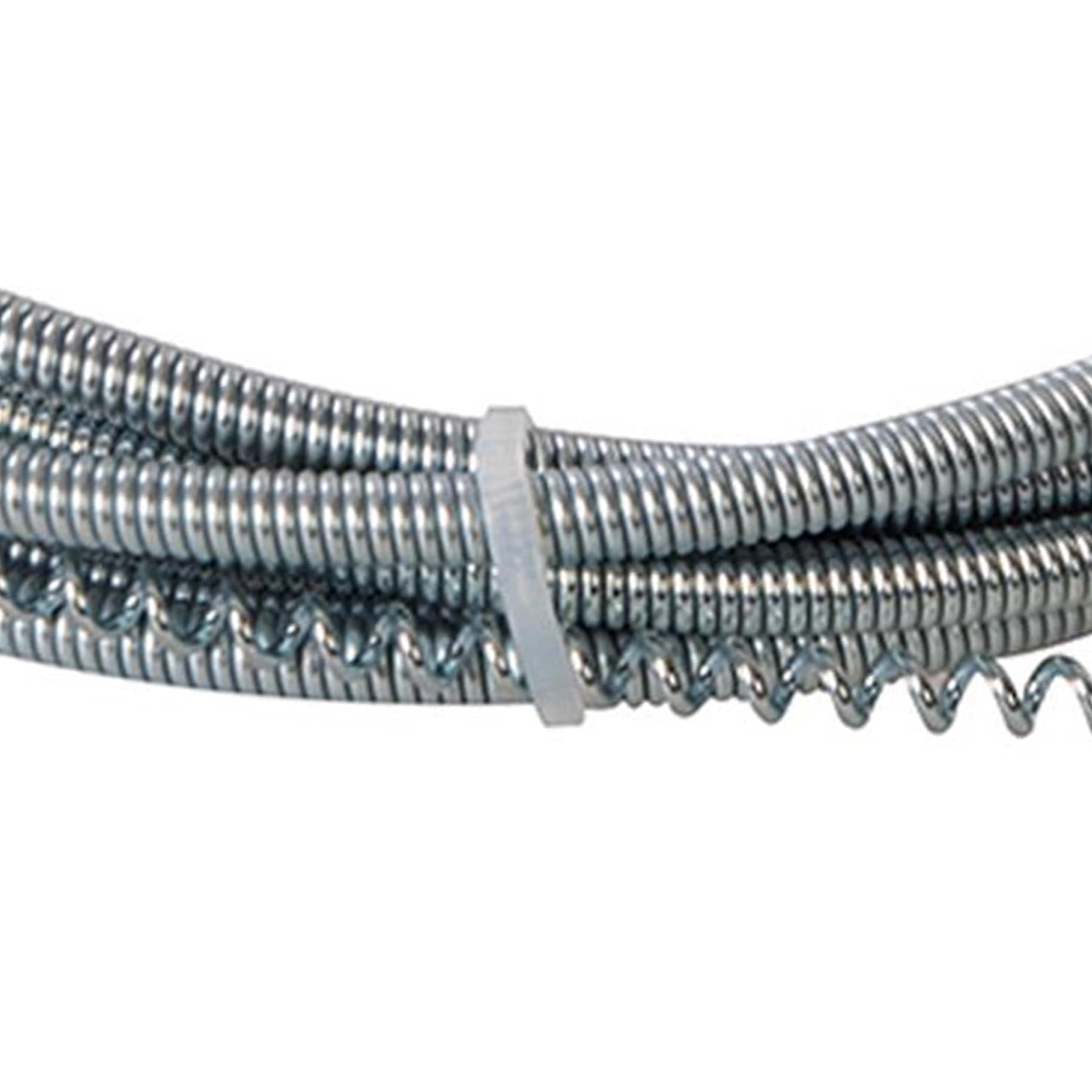 Drain Auger 3M Spring Wire With Corkscrew Auger Probe Strong Plastic Handle