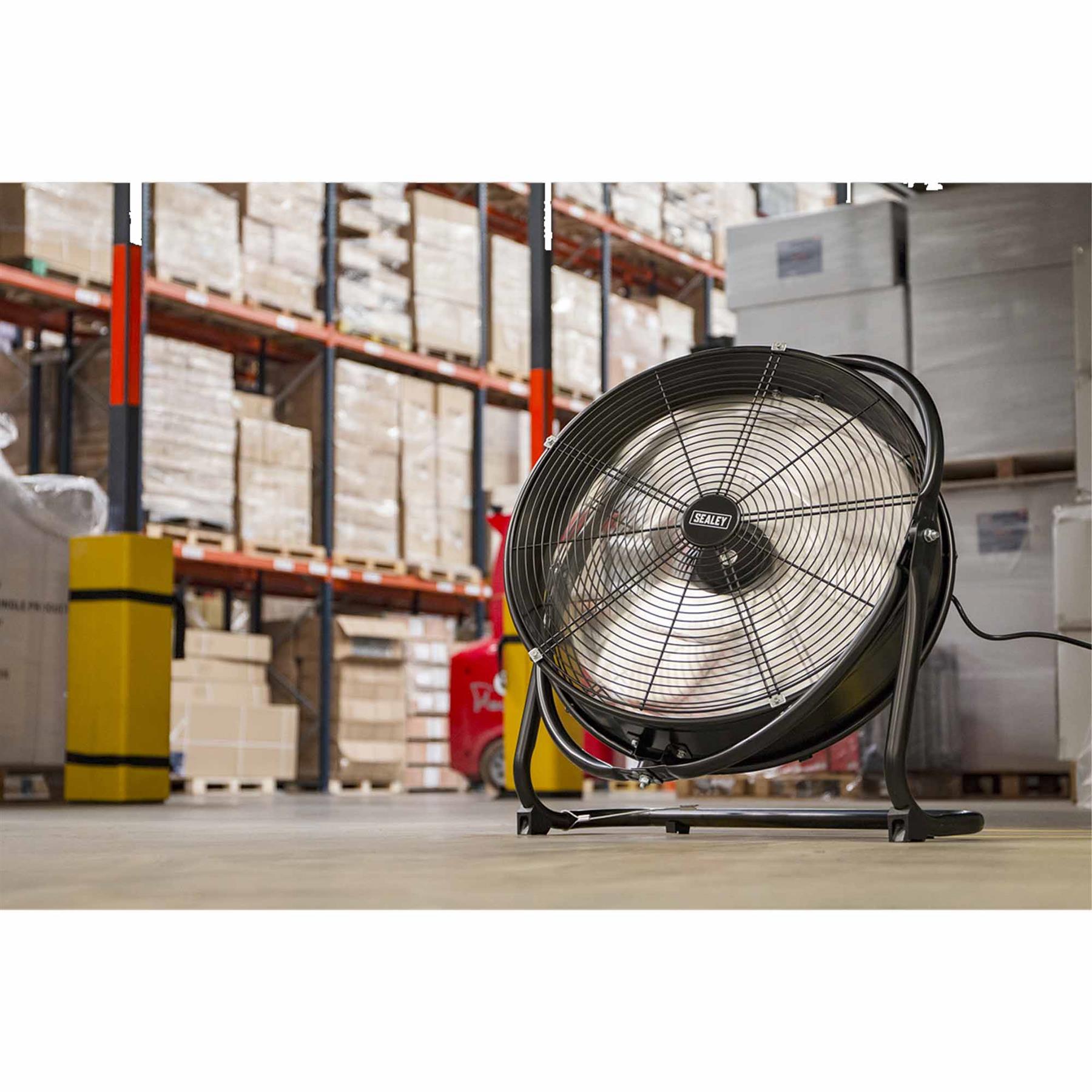 Sealey Industrial High Velocity Orbital Drum Fan 20" 230V