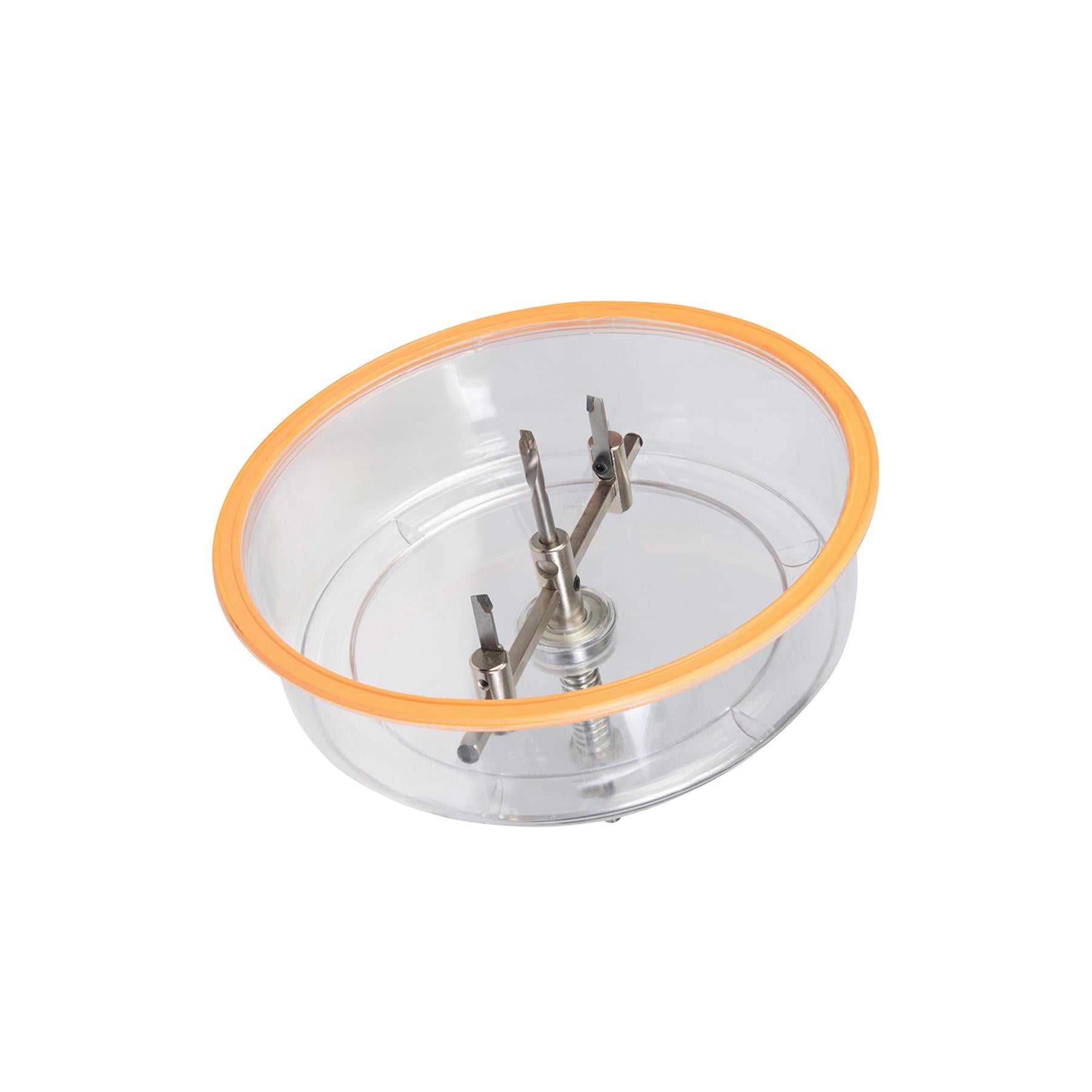 Adjustable Hole Cutter With Cowling 40-200mm Dia Plaster Baord Heavy Duty