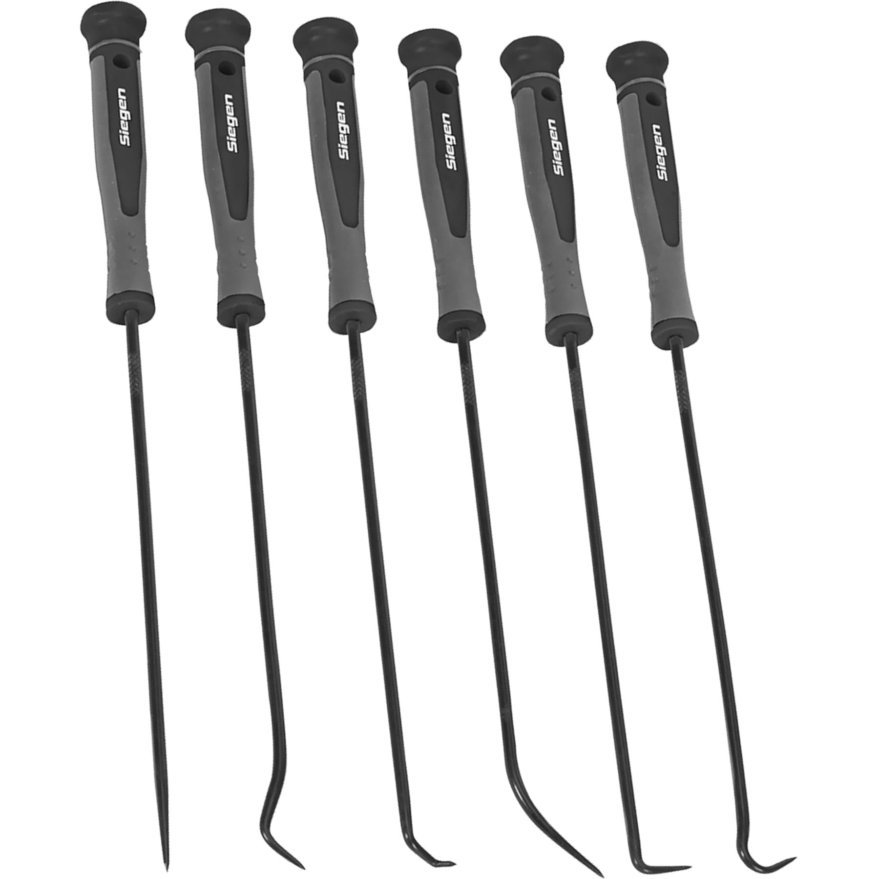 Sealey Pick & Hook Set 6pc Extra-Long