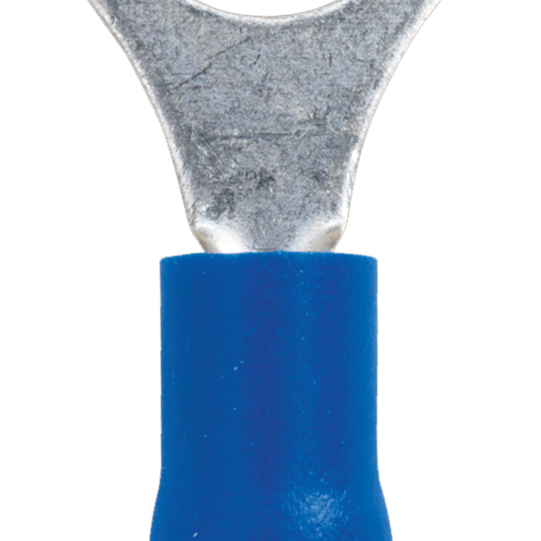 Sealey Easy-Entry Ring Terminal 8.4mm (5/16") Blue Pack of 100
