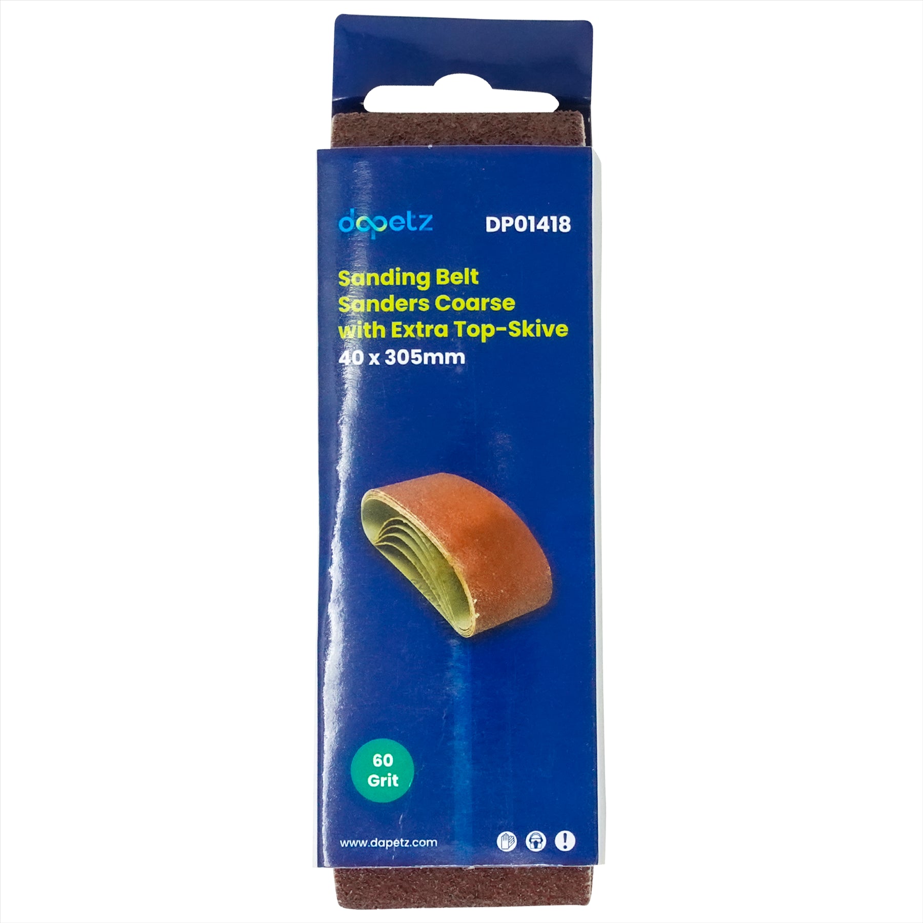 10 X 40mm X 305 mm 60 Grit Coarse Sander Sanding Belt Belts 40 305 mm DIY