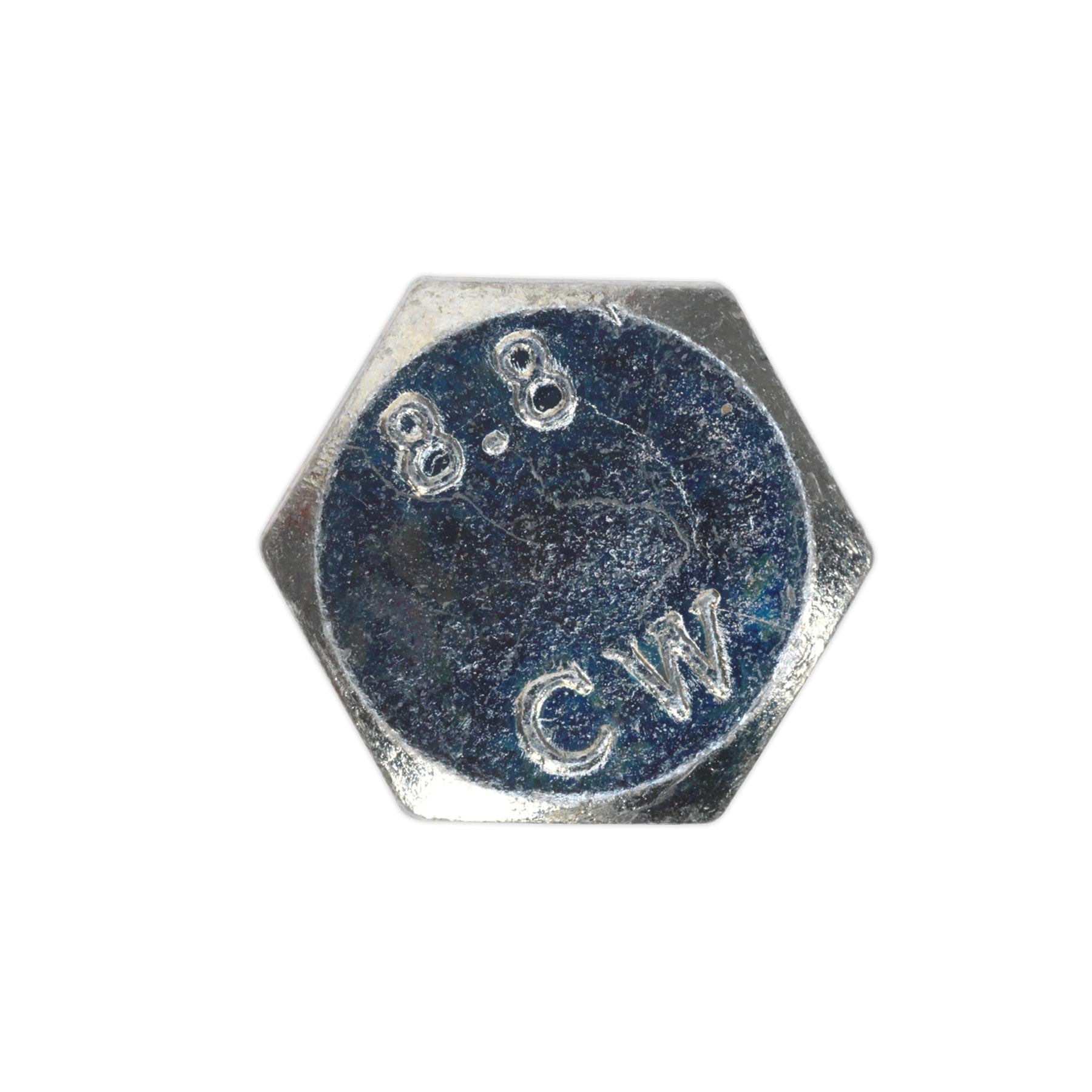 Sealey HT Setscrew M6 x 75mm 8.8 Zinc Pack of 50