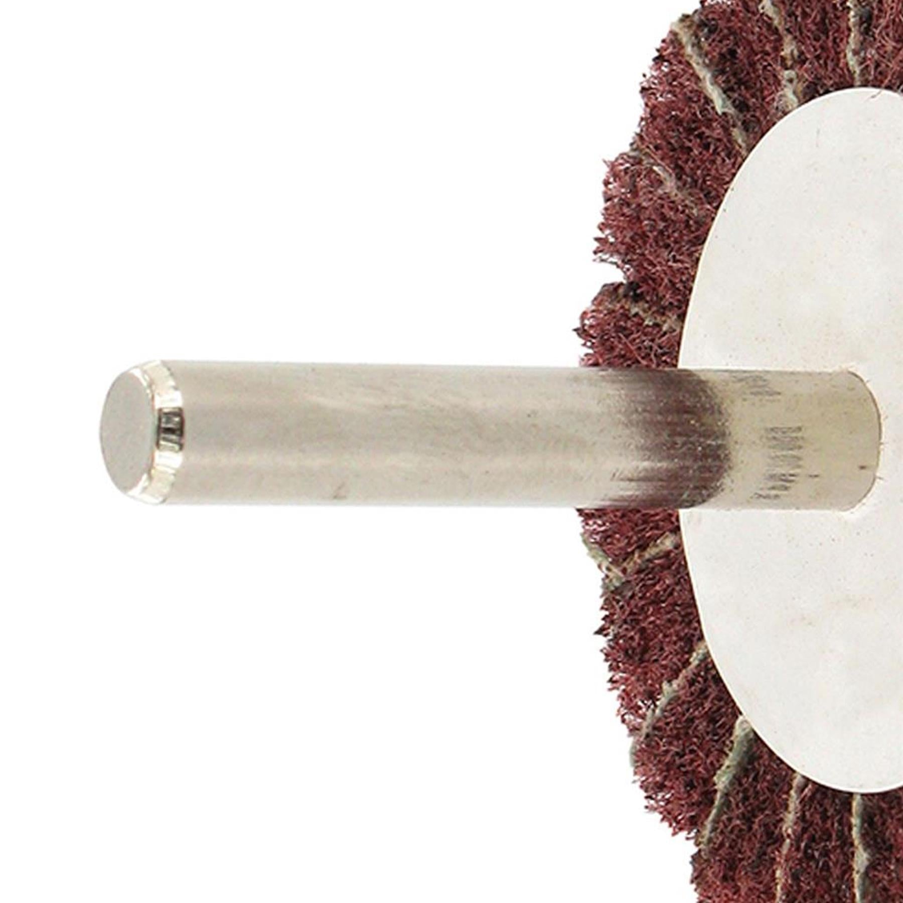 Aluminium Oxide Mop Wheel 60 X 30mm Sanding Abrasive DIY 80 Grit New