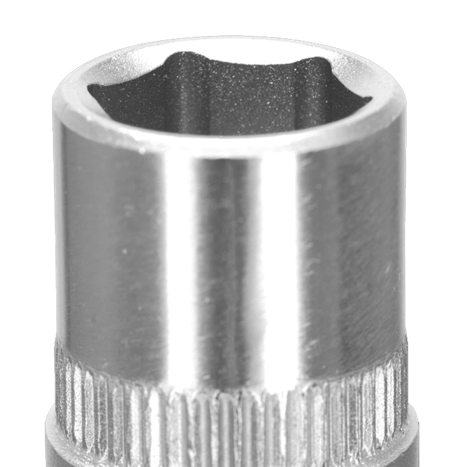 Sealey WallDrive Socket 11mm 3/8"Sq Drive Chrome Vanadium steel