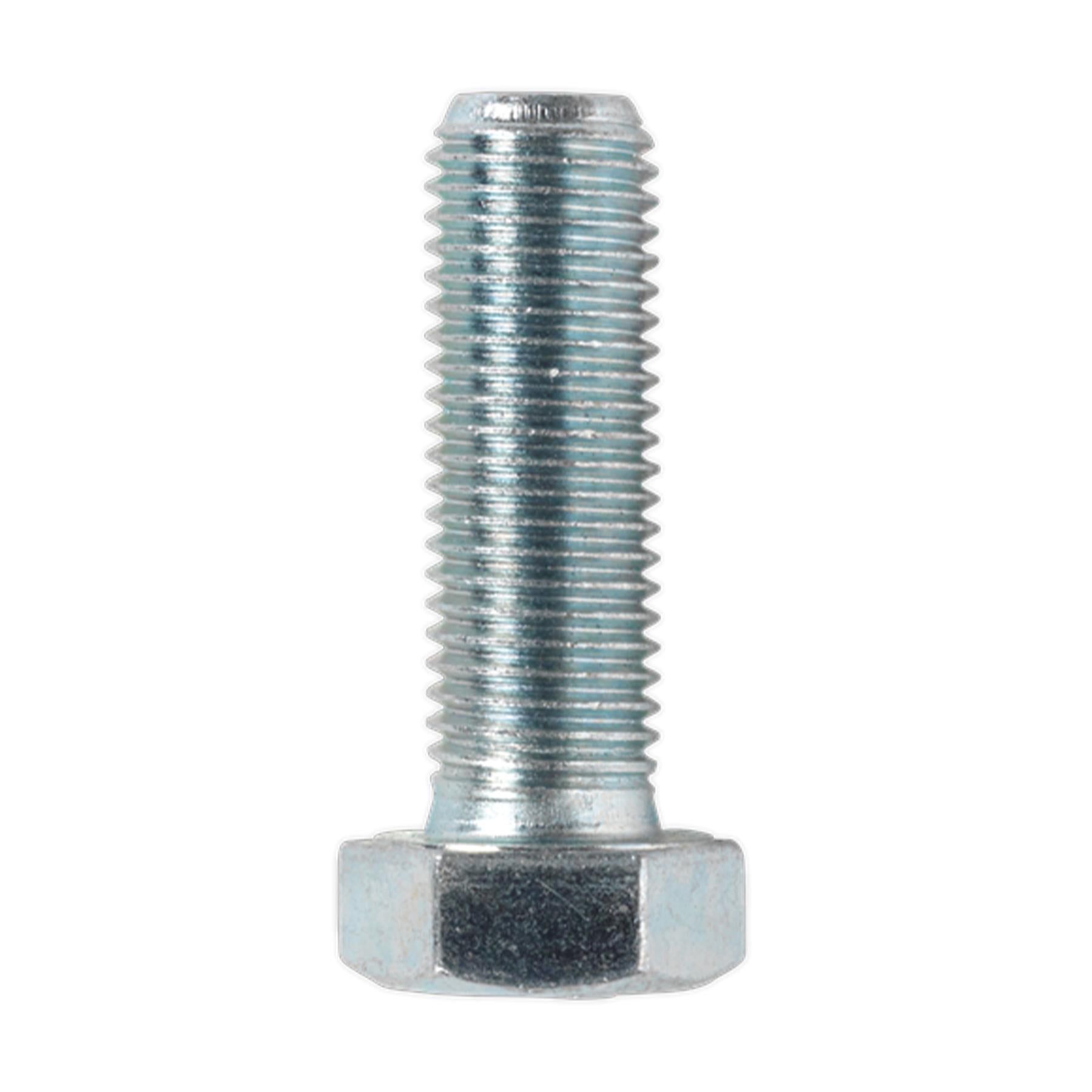 Sealey HT Setscrew M16 x 50mm 8.8 Zinc Pack of 10