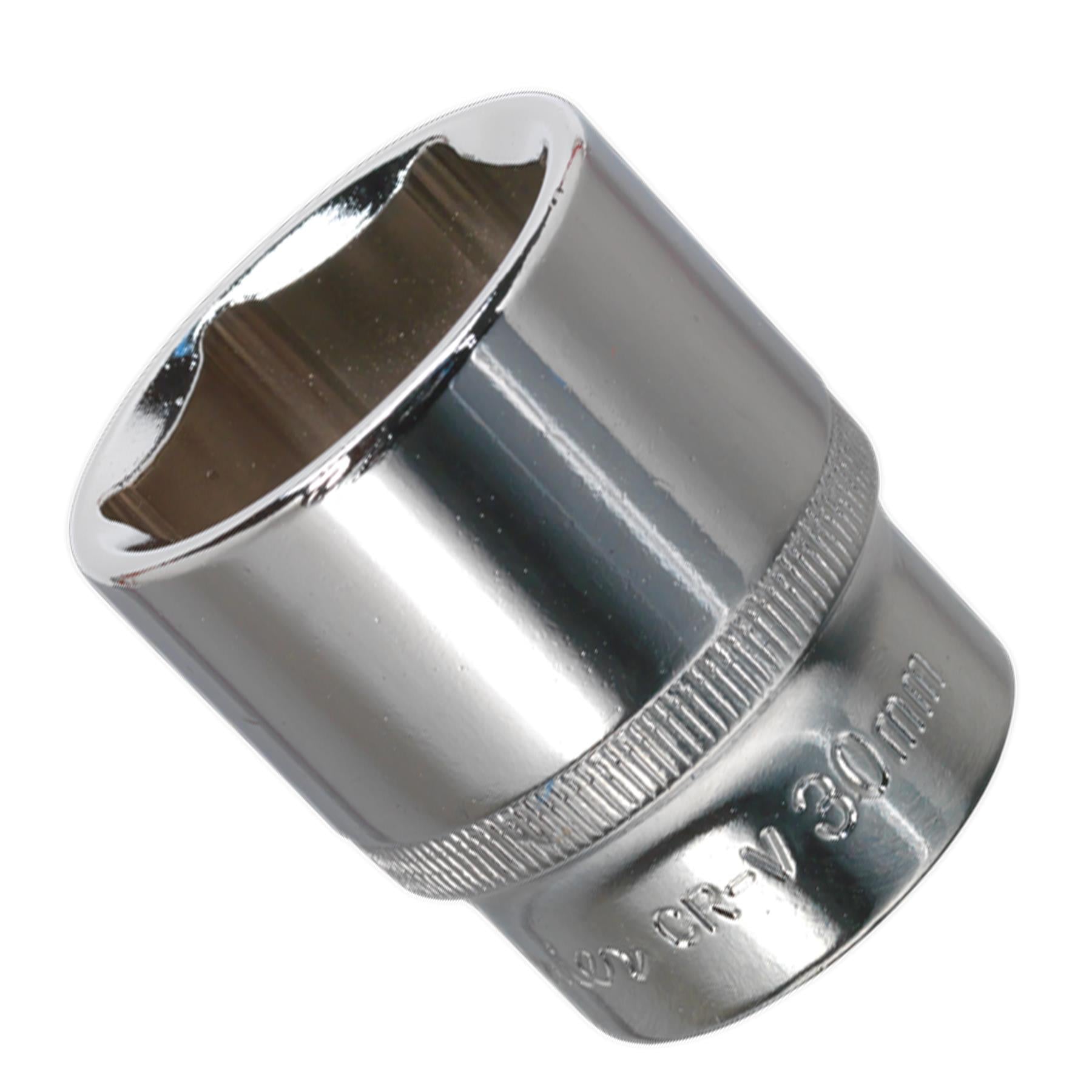 Sealey WallDrive Socket 30mm 1/2"Sq Drive Fully Polished