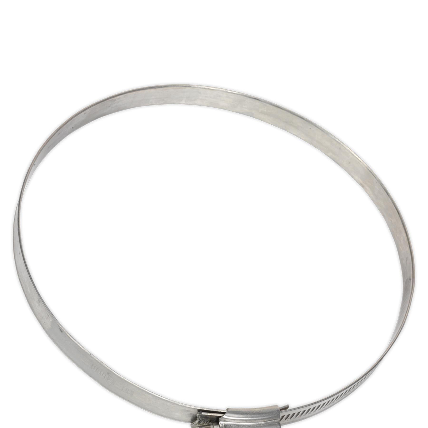 Sealey Hose Clip Stainless Steel 130-150mm Pack of 5