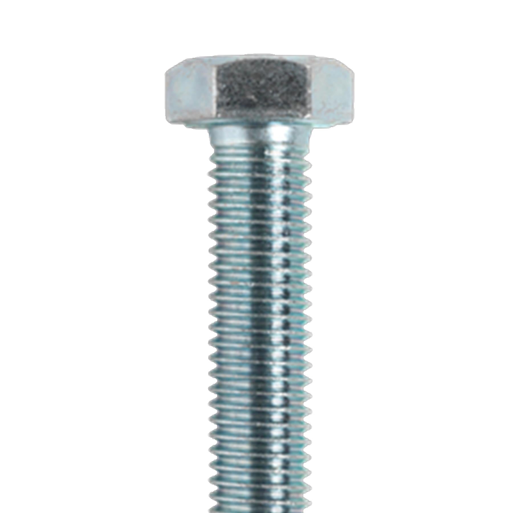 Sealey HT Setscrew M12 x 100mm 8.8 Zinc Pack of 10