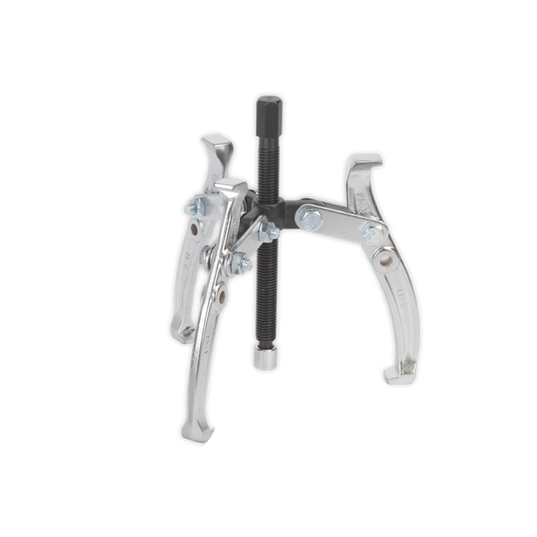Sealey Gear Puller Set 4pc Triple Leg Suitable For Ratchet/Spanner