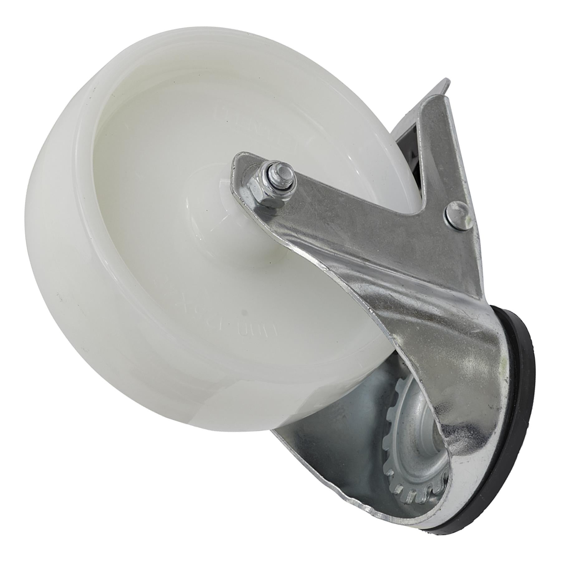 Sealey Castor Wheel Bolt Hole Swivel with Total Lock 125mm