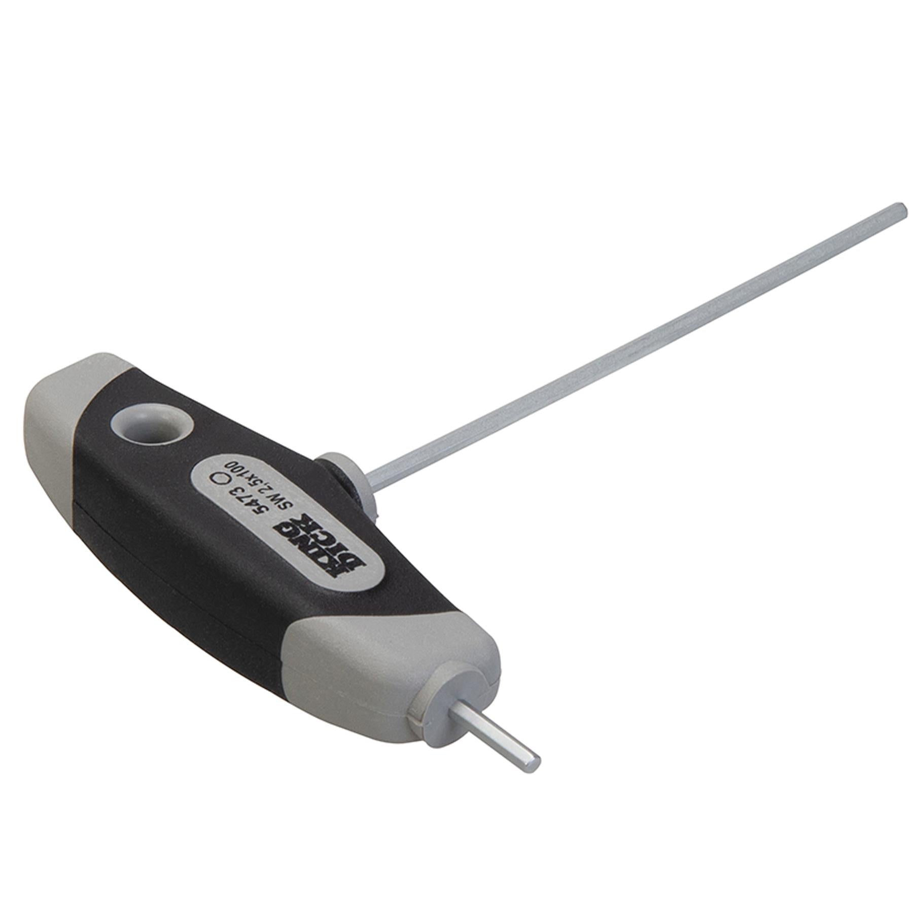 King Dick T Handle Hex Wrench 2.5 X 100mm British Made Sift Grip