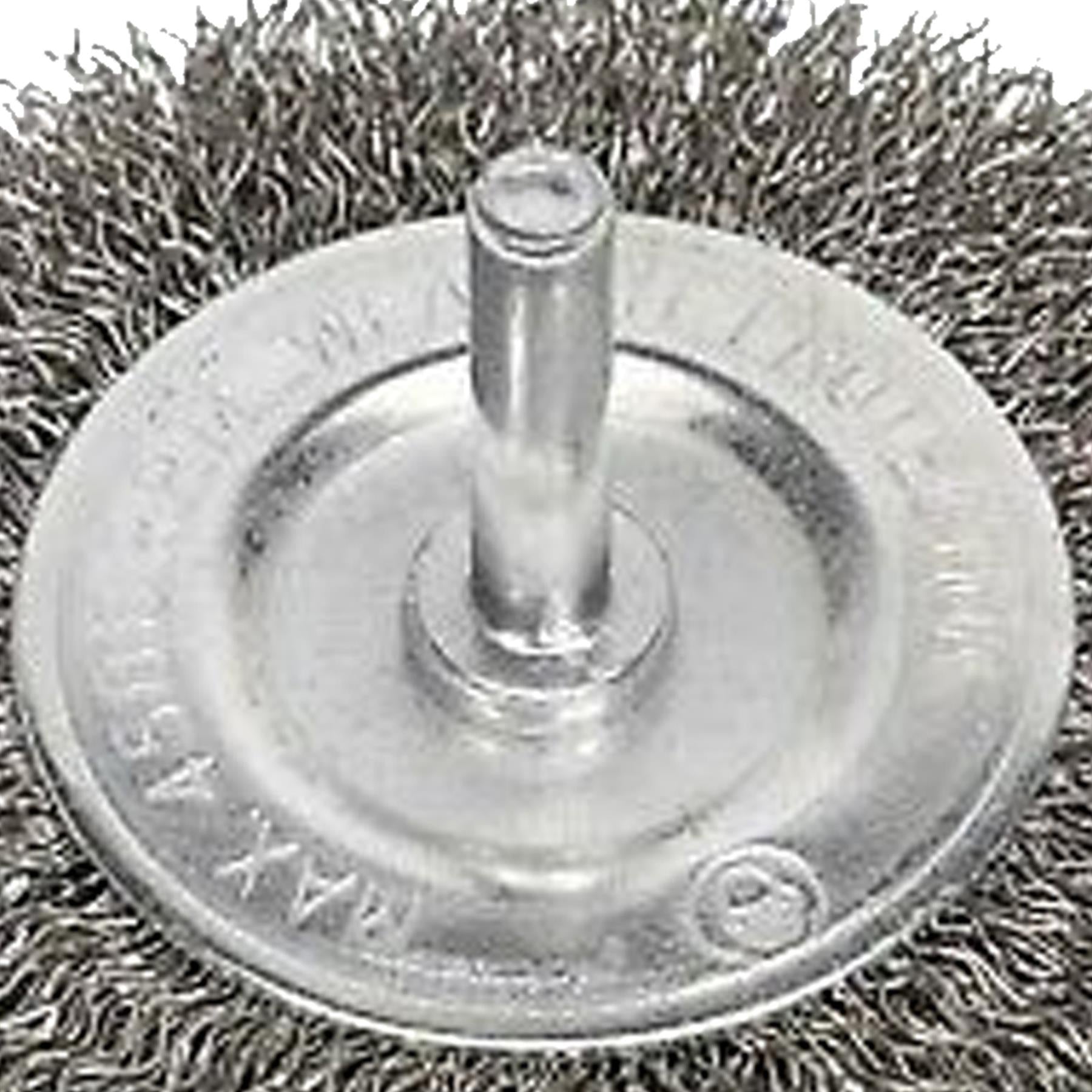 Sealey Flat Wire Brush Stainless Steel 75mm with 6mm Shaft