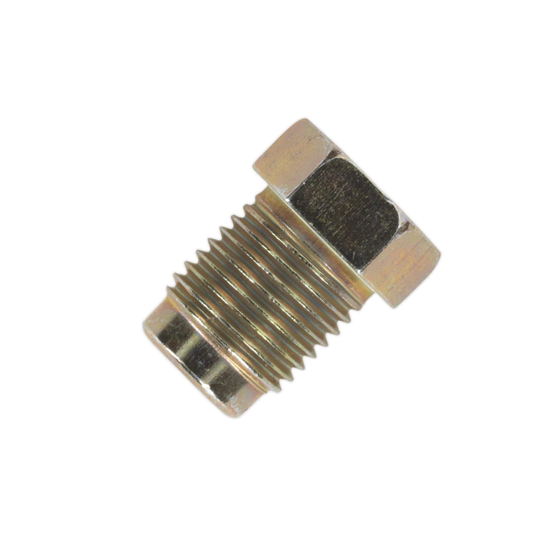 Sealey Brake Pipe Nut M10 x 1mm Short Male Pack of 25