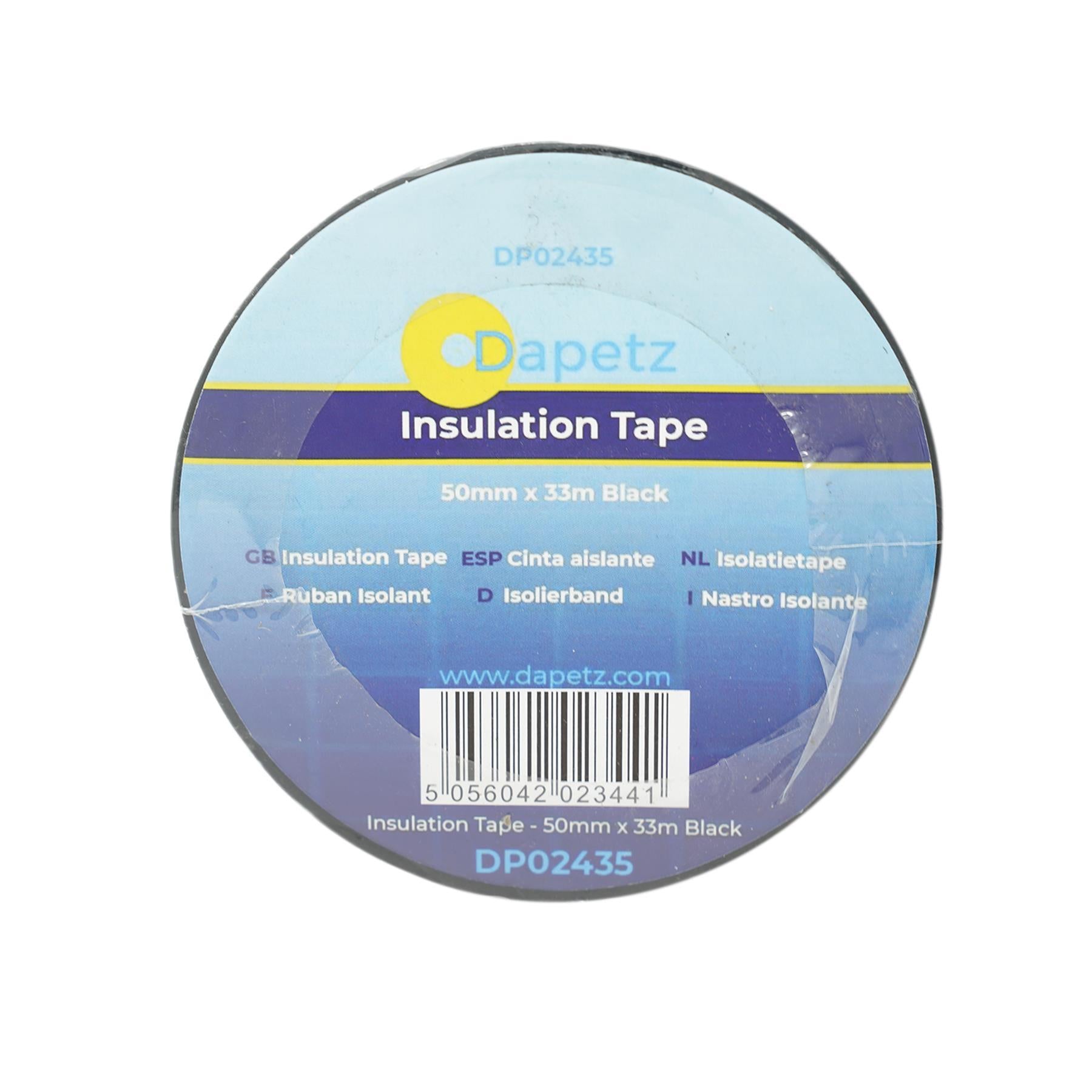 10 x High Quality PVC Electrical Insulation Tape (2 Inch 50mm) Black Wide Flame Retardent