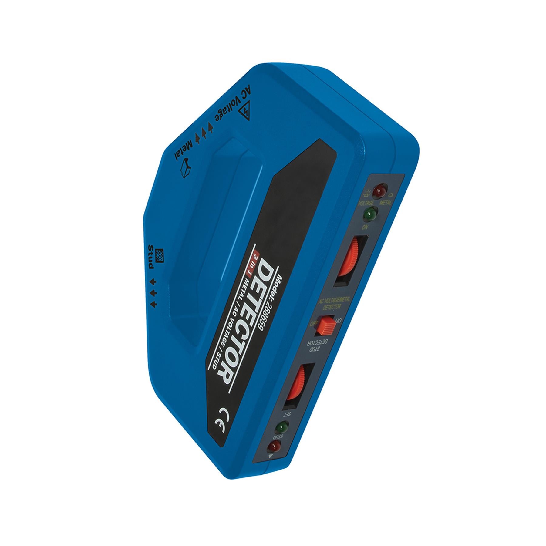 Detector 3-In-1 - 1 X 9V (Pp3) Detects Timber, Metal & Live Wires Hand Held