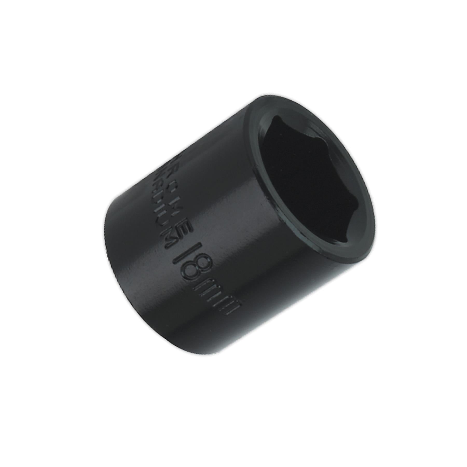 Sealey Impact Socket 18mm 3/8"Sq Drive