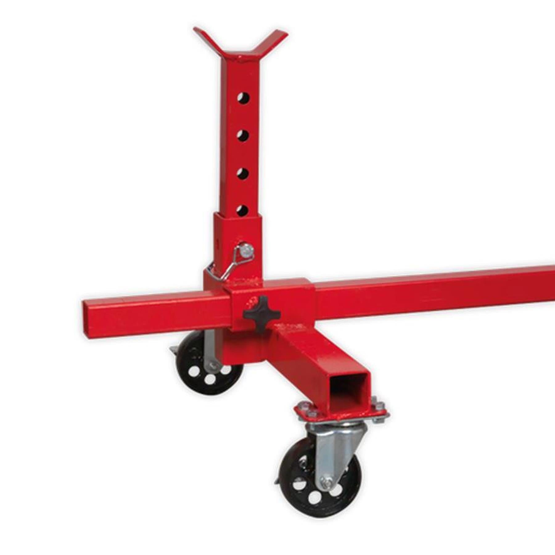 Sealey Vehicle Moving Dolly 2 Post 900kg Heavy-Duty Steel Frame