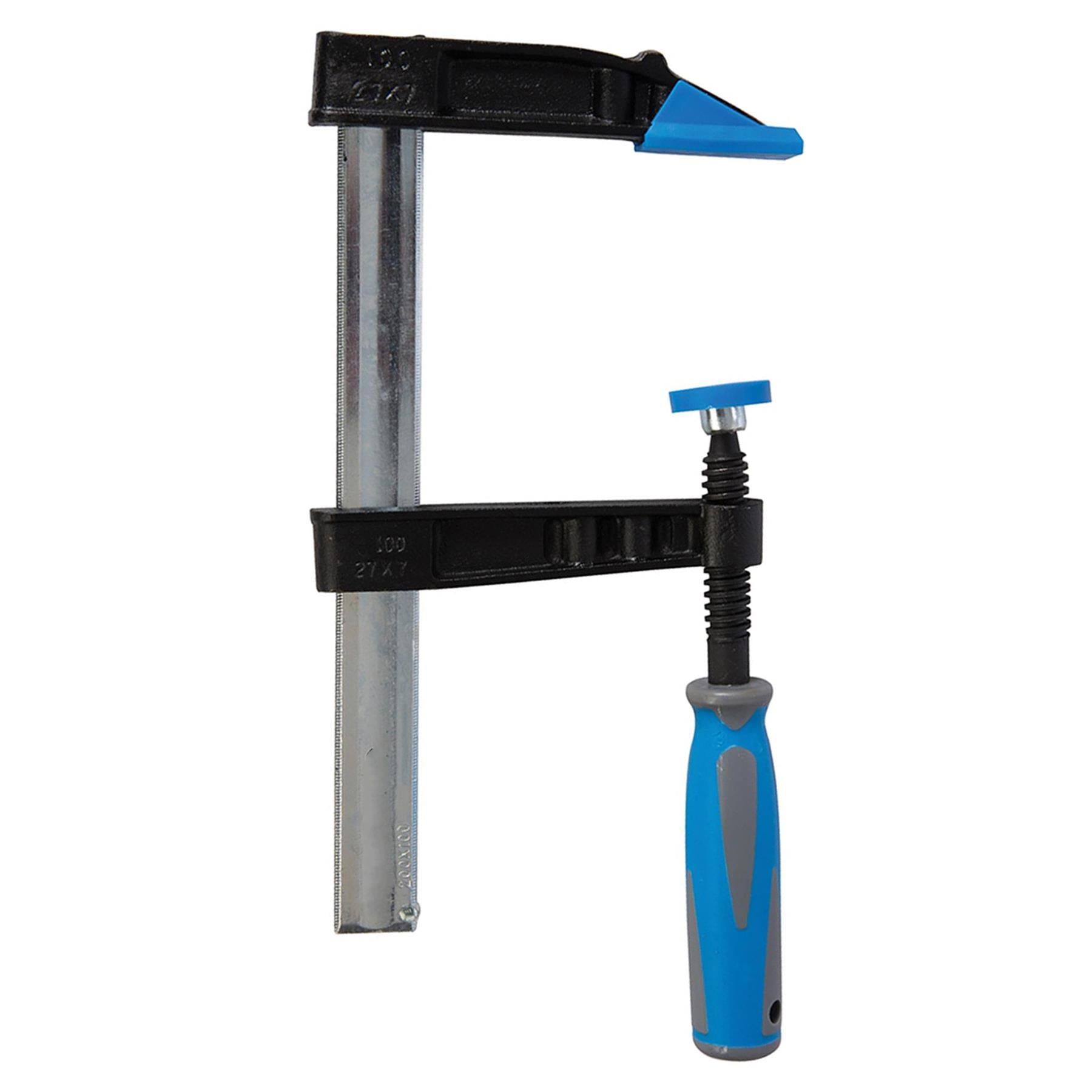 F-Clamp Heavy Duty (Deep Capacity) 200 X 100mm High Impact Soft-Grip Handles