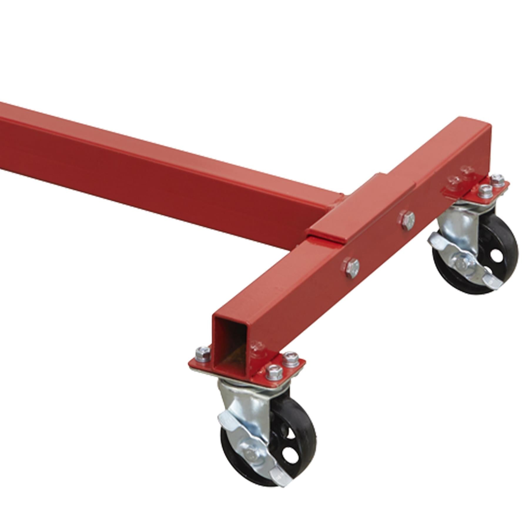 Sealey Folding 360º Rotating Engine Stand with Geared Handle Drive, 450kg Capacity