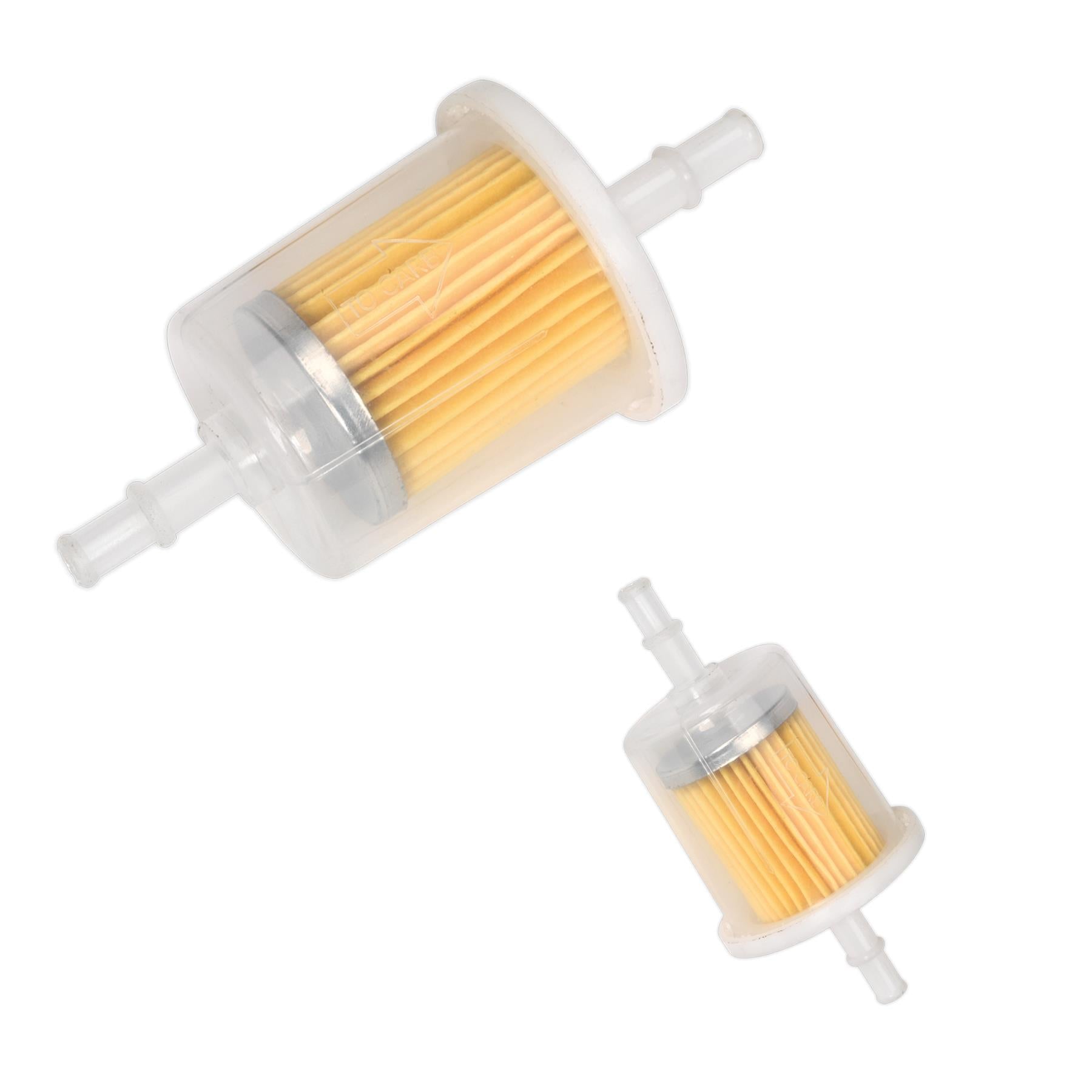 Sealey In-Line Fuel Filter Large Pack of 5