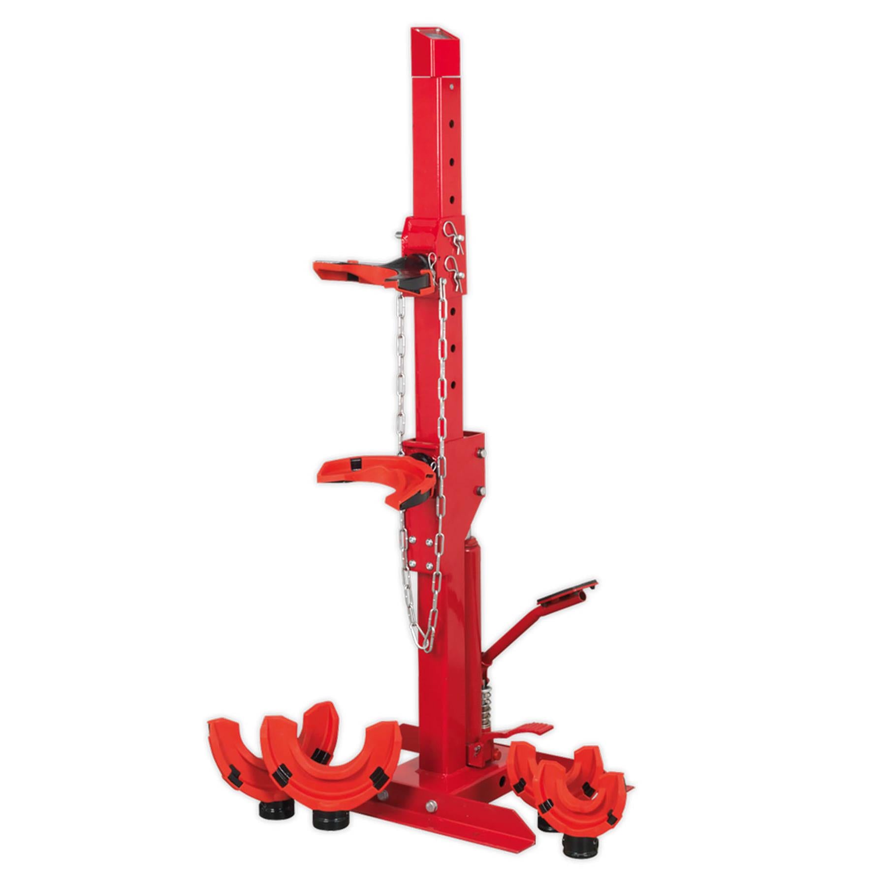 Sealey Coil Spring Compressing Station + Gauge Hyd 2000kg Capacity