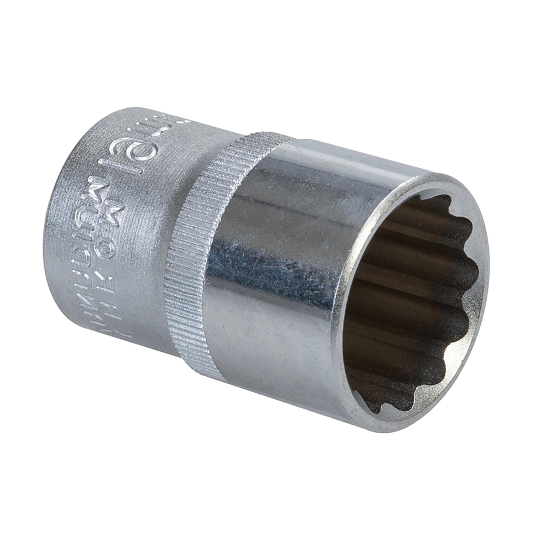 King Dick Socket 1/2" Sd 12pt Metric 19mm