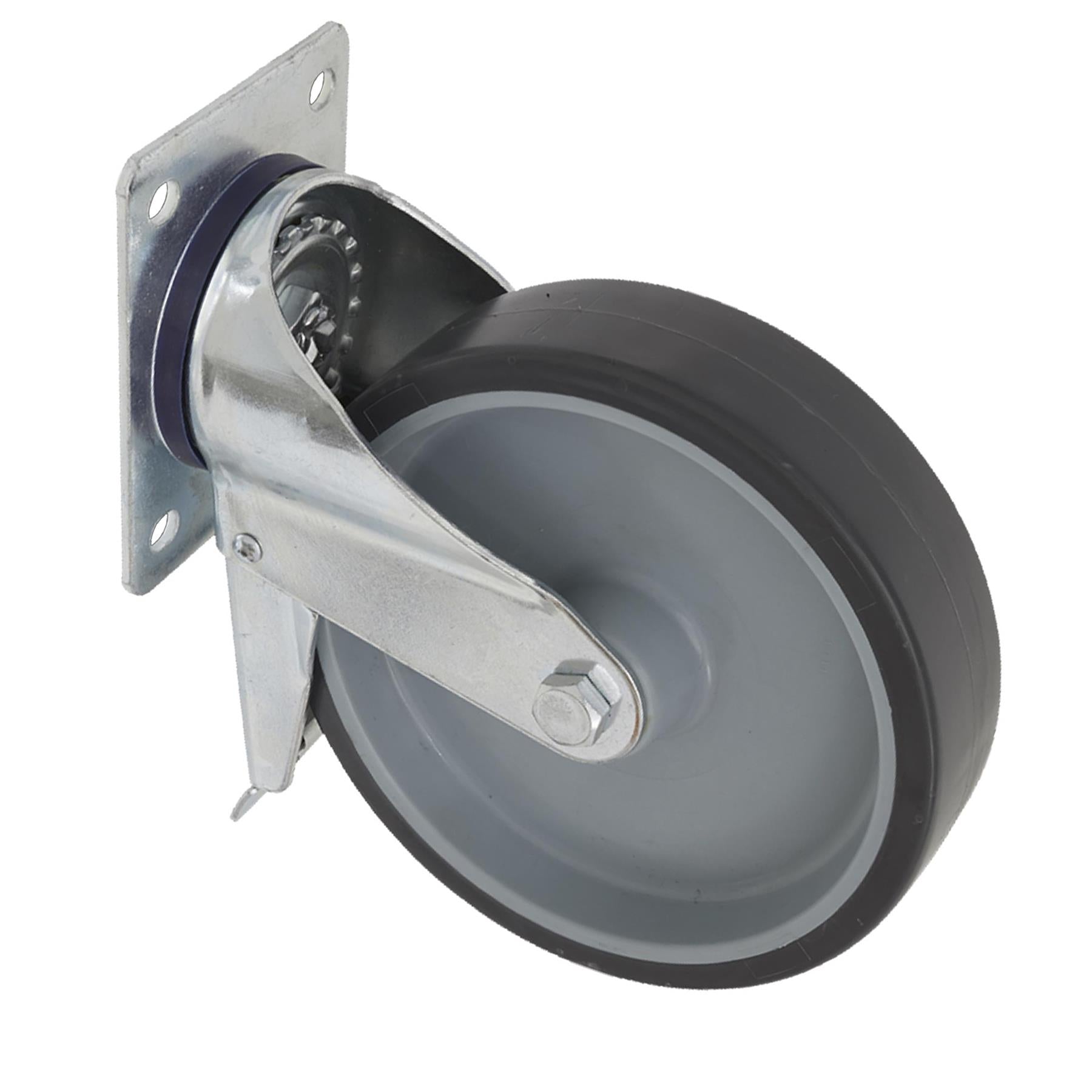 Sealey Medium Duty Swivel Castor Wheel with Total Lock 50mm