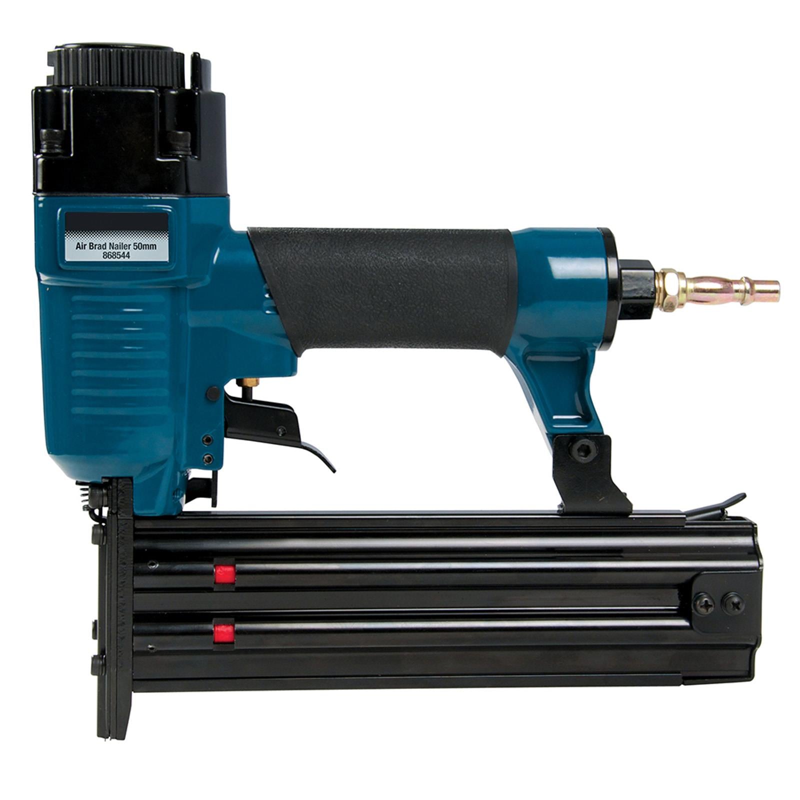 Air Brad Nailer Stapler 50mm 18 Gauge - Nail Gun Stapler Ideal For Second Fix