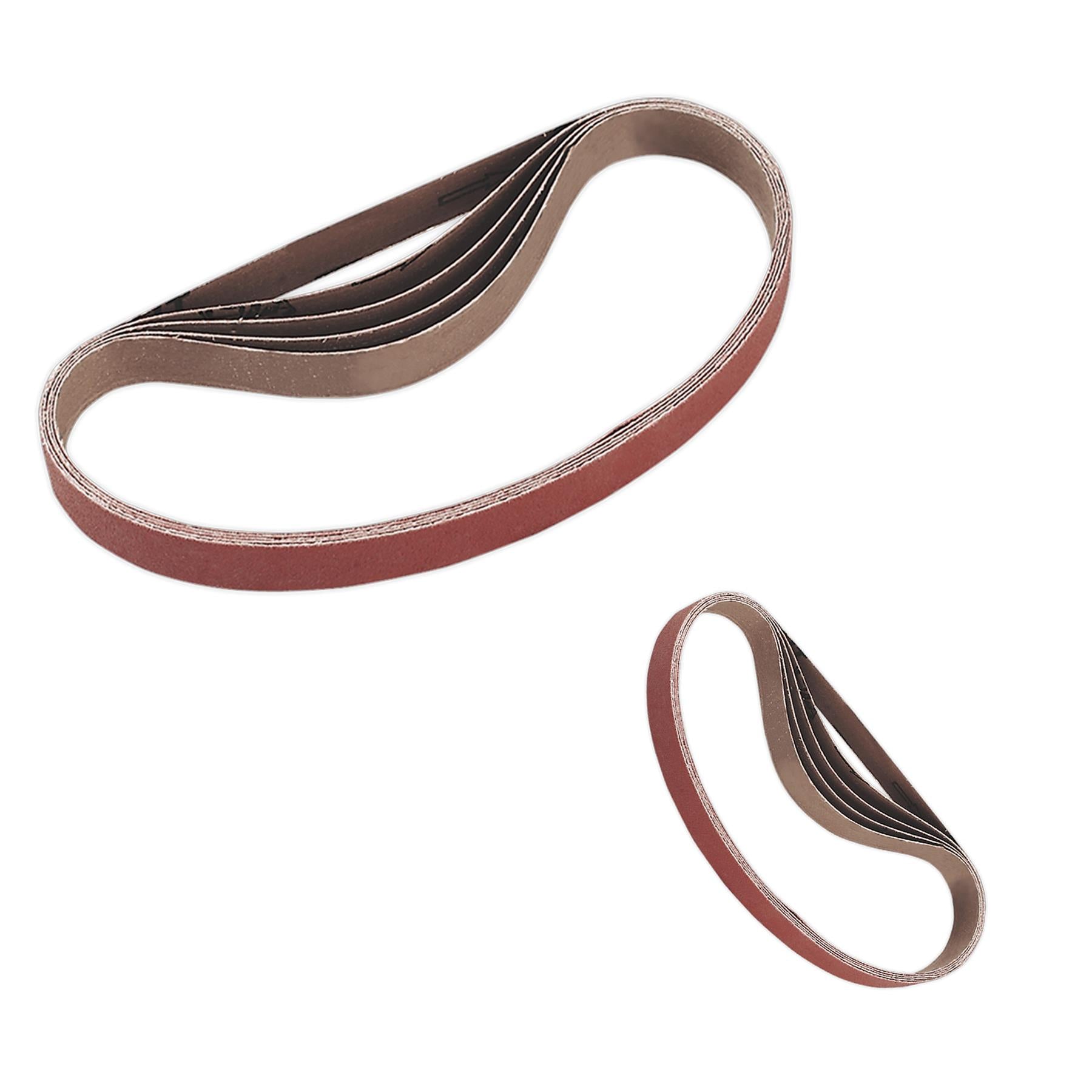 Sealey Sanding Belt 20 x 520mm 100Grit Pack of 5