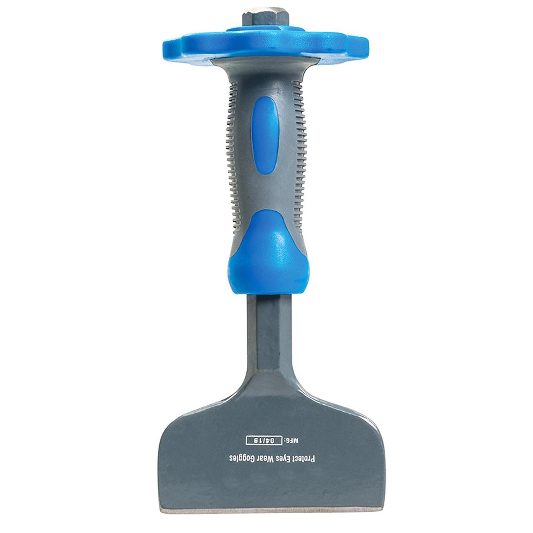 Bolster Chisel With Guard Powder Coated & Tempered Cutting Edge 100 X 216mm