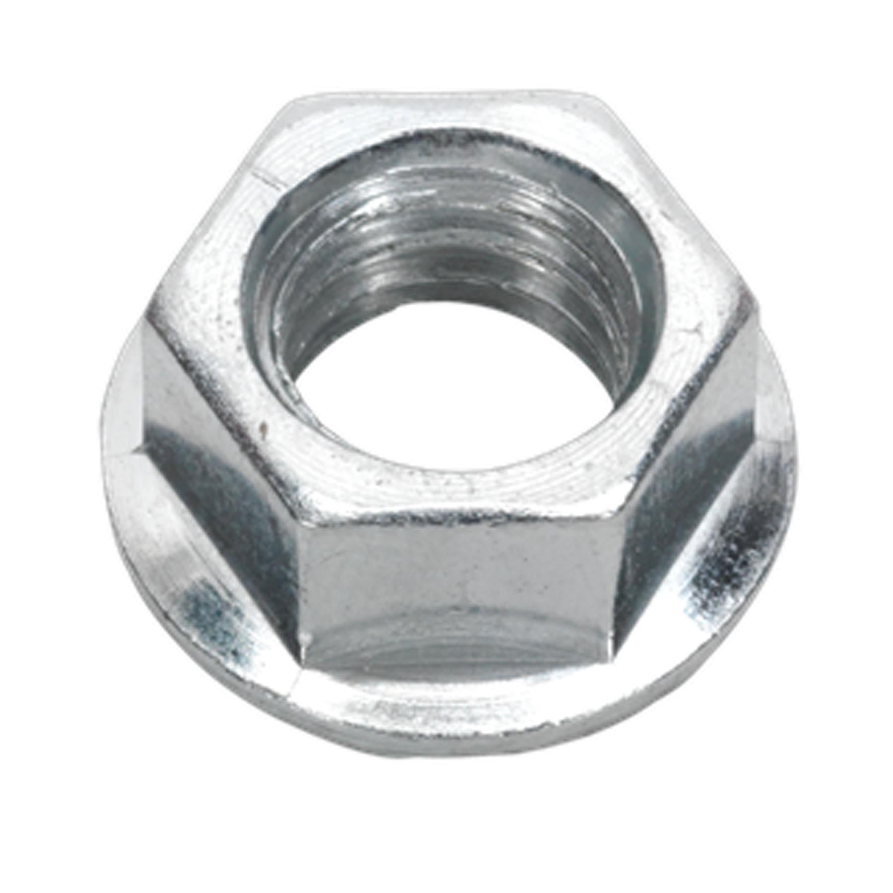 Sealey Flange Nut Serrated M10 Zinc Pack of 100
