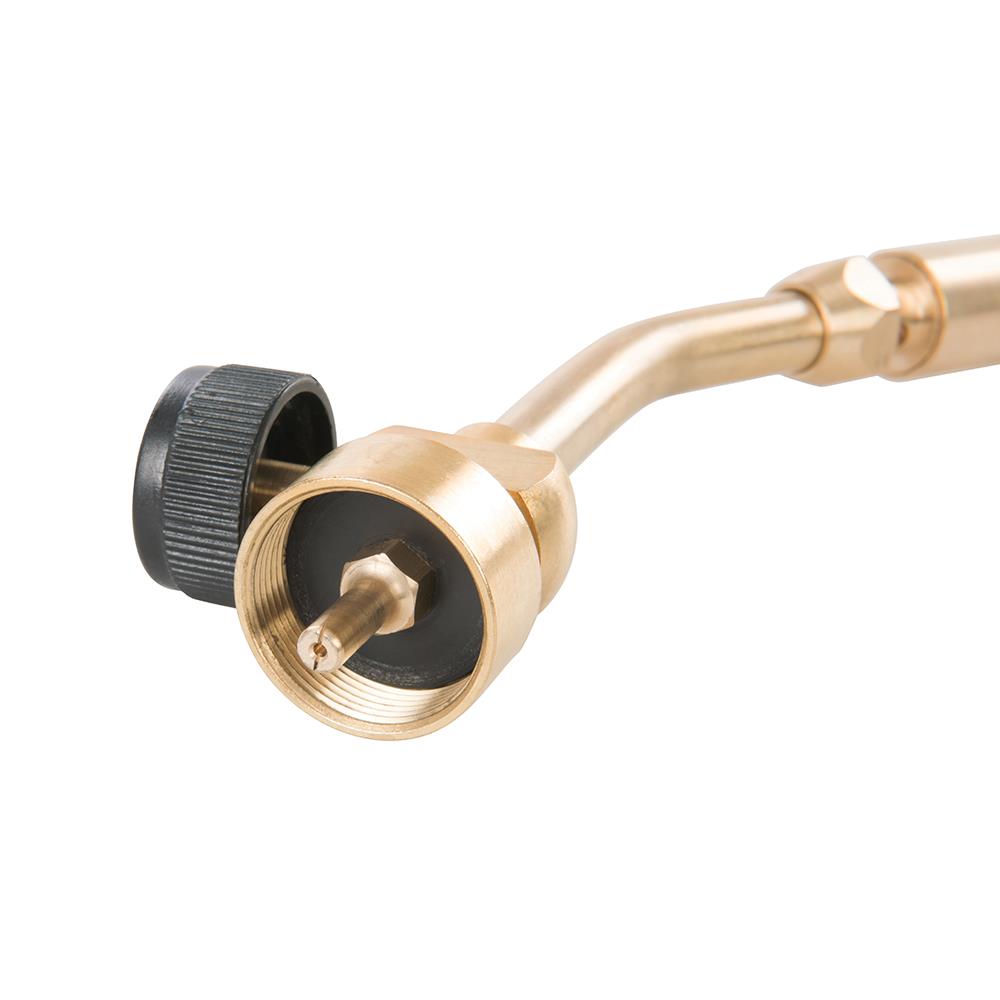 Solid Brass Map Jumbo Flame Torch Cga600 Fitting For Use With Map & Propane