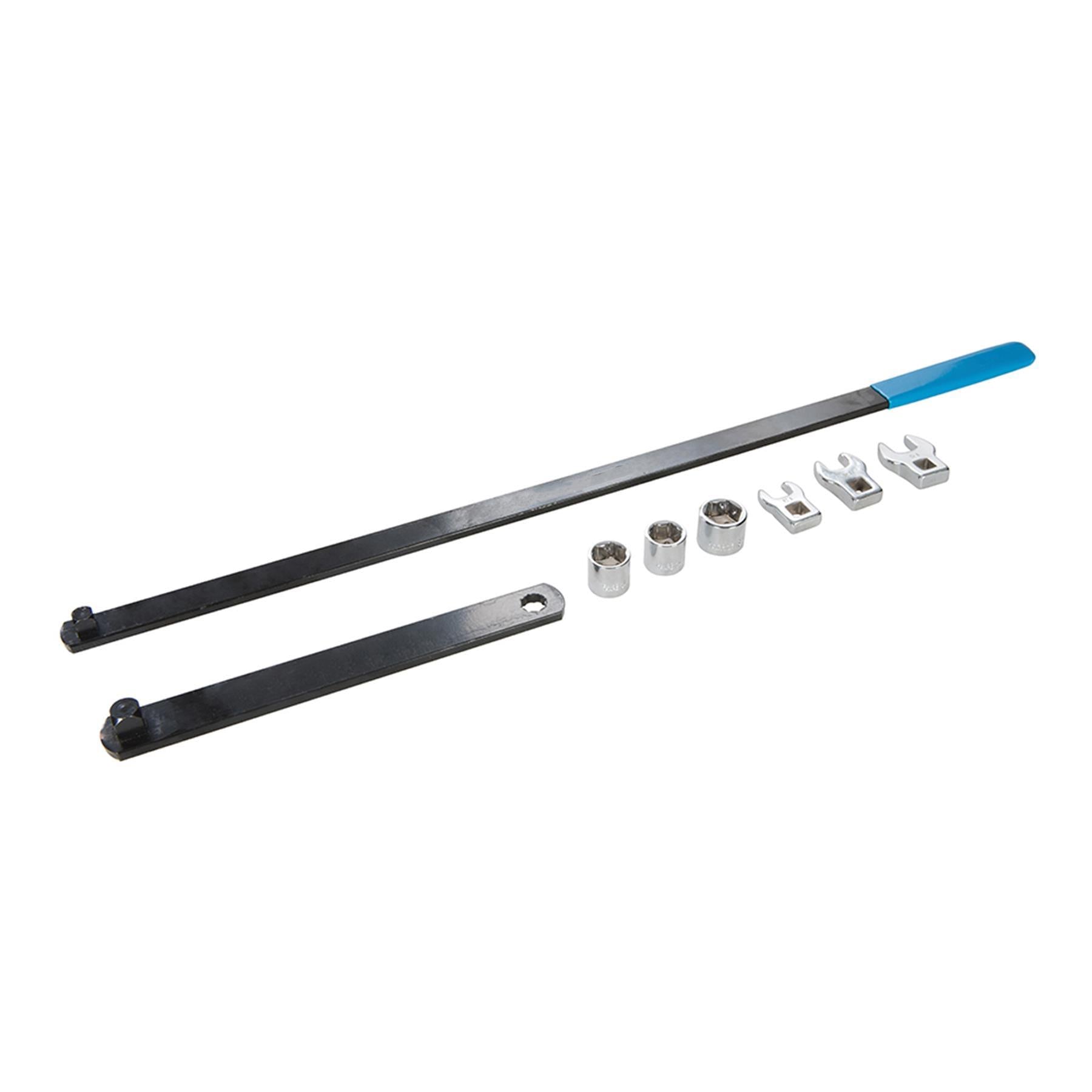 8Pce Serpentine Belt Tool Set Corrosion Resistant Chrome-Plated & Carbon-Steel