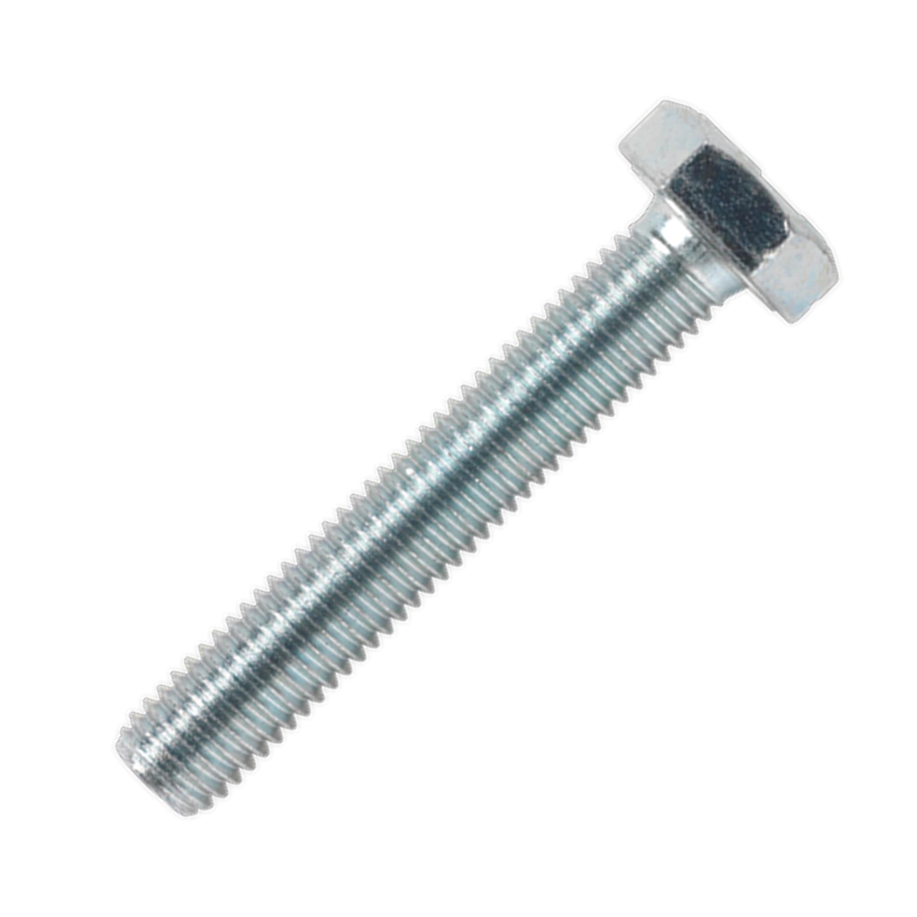 Sealey HT Setscrew M10 x 60mm 8.8 Zinc Pack of 25